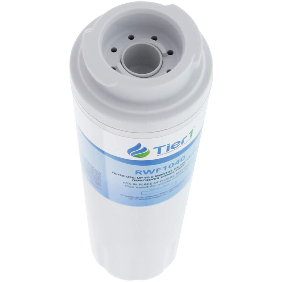 Tier1 Ukf8001 Refrigerator Water Filter 6-Pk | Replacement For Whirlpool Filter 4, Everydrop Edr4Rxd1, 4396395, Maytag Ukf8001, Fmm-2, Ukf8001Axx-750, 469006, Fridge Filter