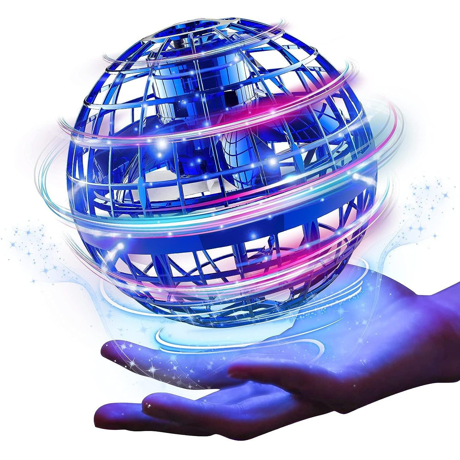 2024 Flying Orb Ball Toy, Galaxy Ball Cosmic Globe Boomerang Hover Ball Fidget Spinner Mini Drone Cool Toys Gifts For Boys Girls 6 7 8 9 10+ Year Old