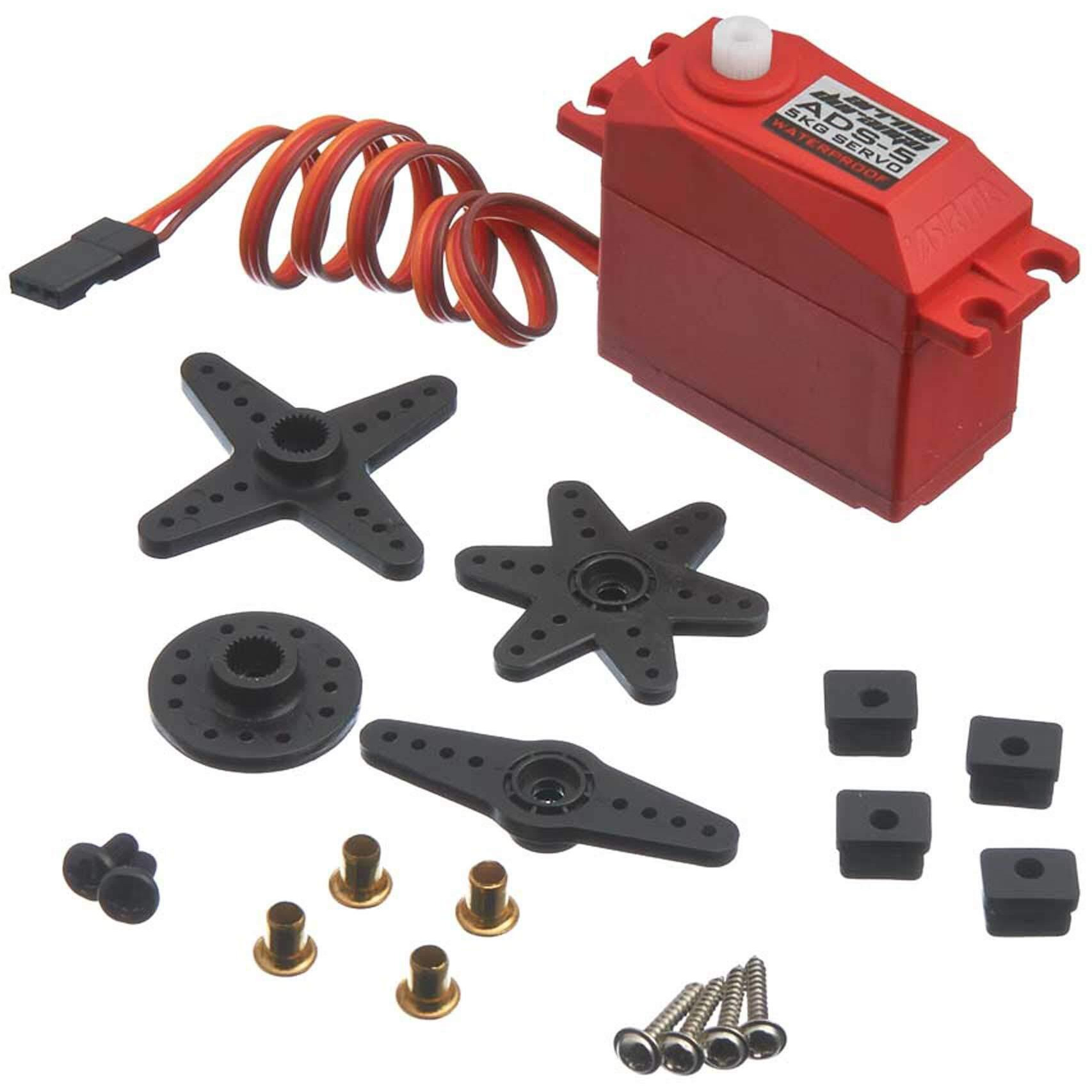 Arrma Ar390133 Ads-5 V2 Waterproof Servo, Red, 4.5 Kg