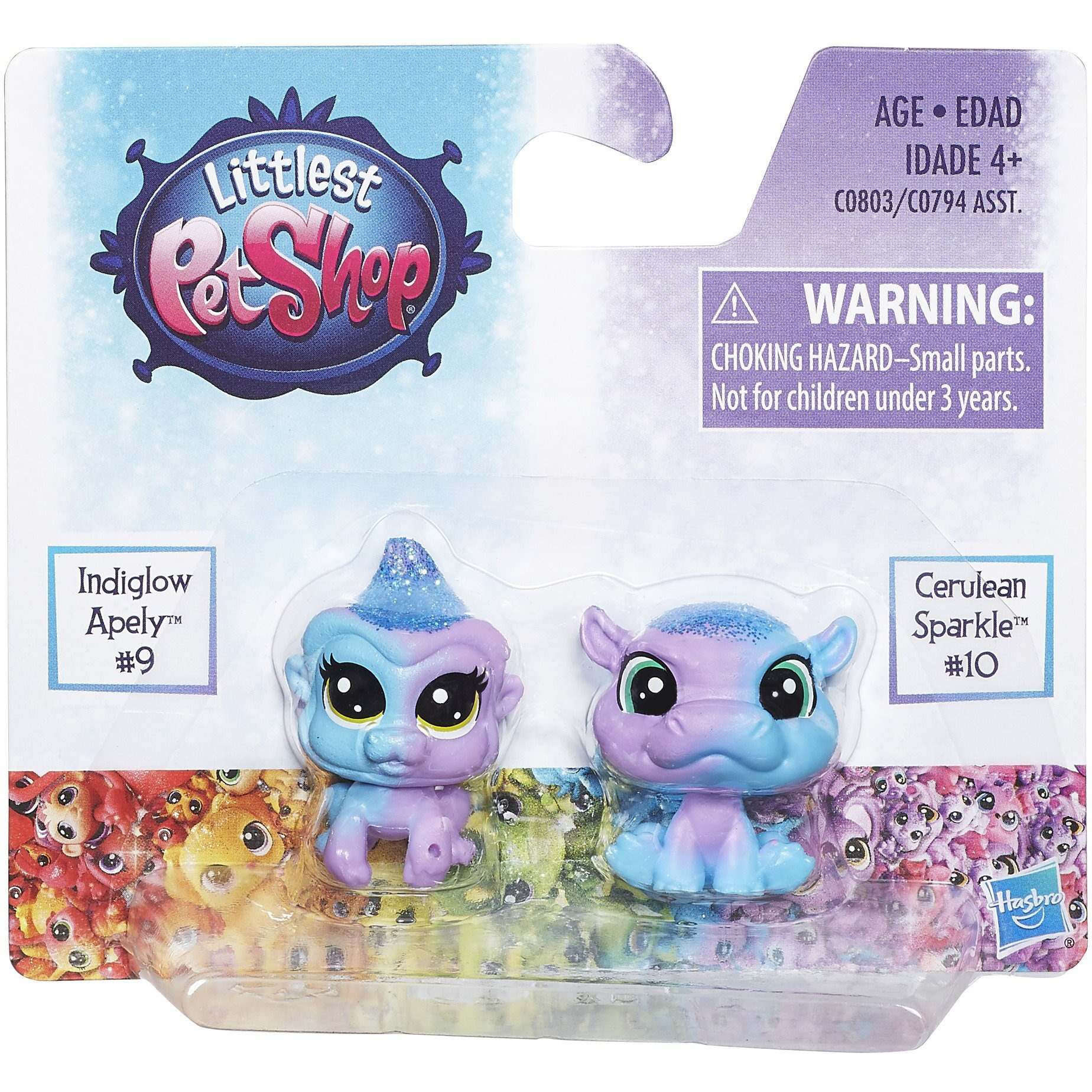 Littlest Pet Shop Indiglow Apley & Cerulean Sparkle