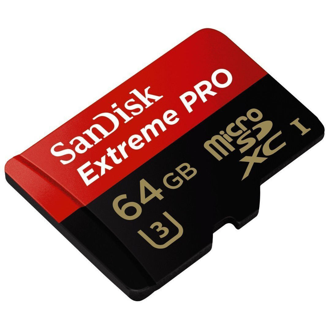 Sandisk Extreme Pro 64Gb Uhs-I/U3 Micro Sdxc Memory Card Speeds Up To 95Mb/S With 4K Ultra Hd Ready-Sdsdqxp-064G-G46A