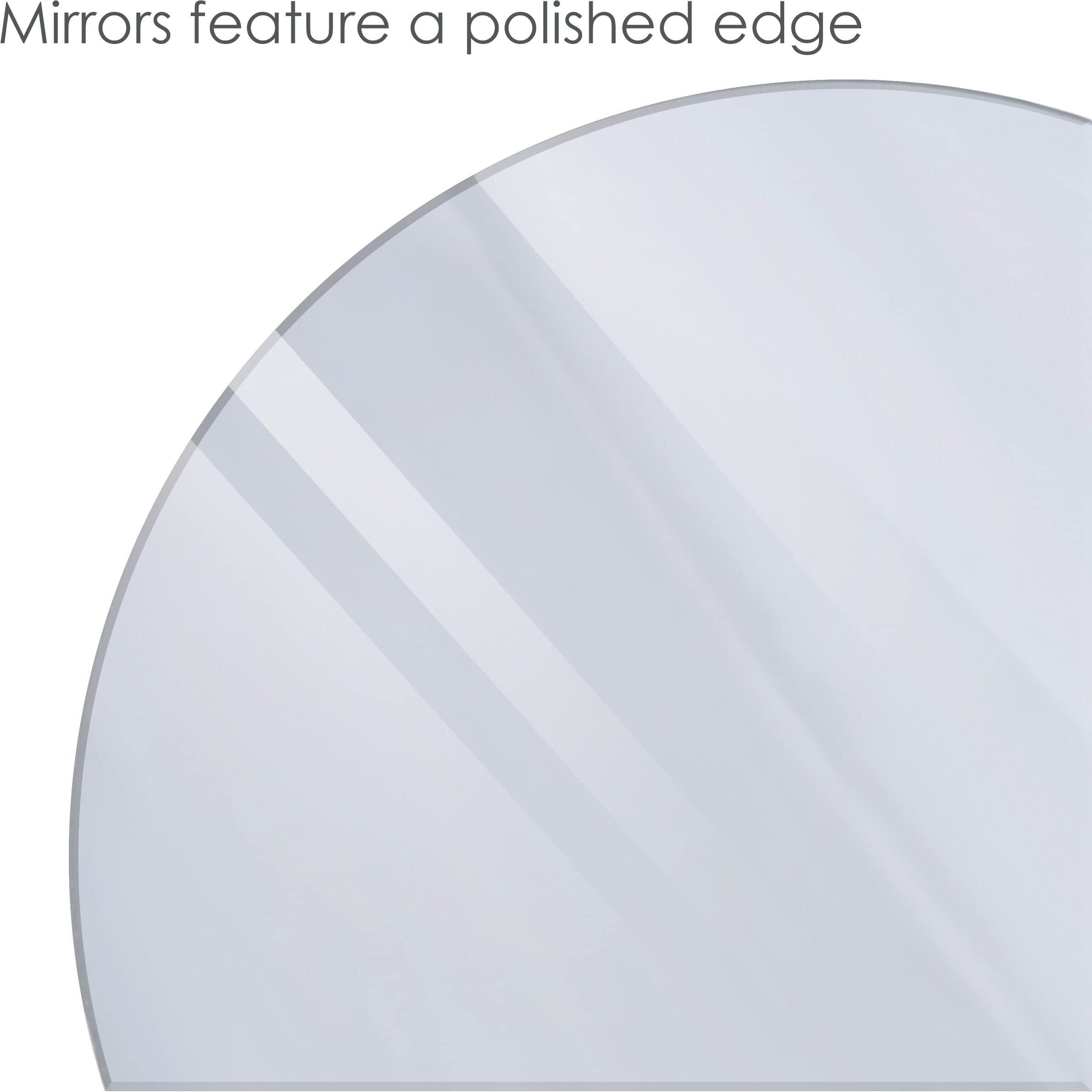 Elements Round Wall-Mount Mirror, Set Of 7, Assorted Sizes - 5046370