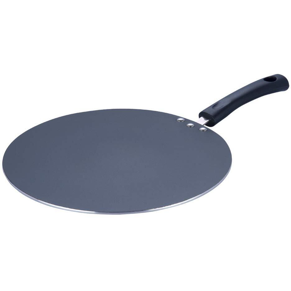 Vinod Flat Non-Stick Multi Tawa, 13 Inch (Crepe Pan/Griddle)