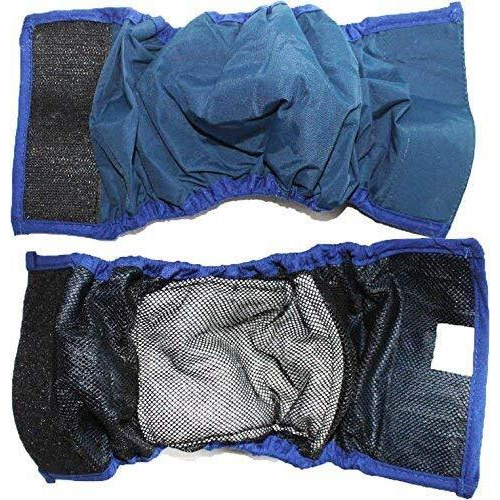 Dog Diaper For Male Belly Band Waterproof And Padded Lining Reusable Washable For Small And Big Large Dogs 1Pcs (Xxl - Waist 18"" - 23"")