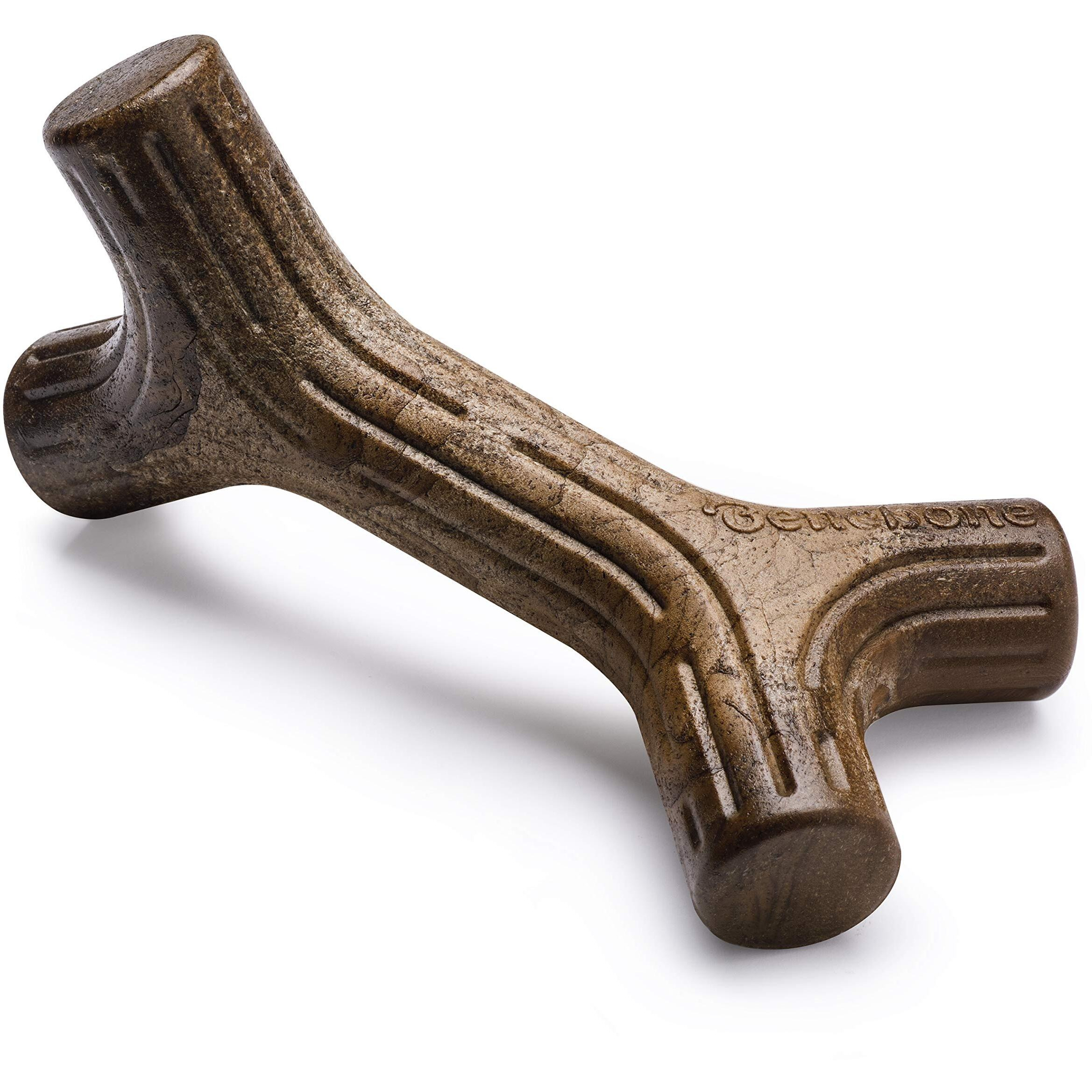 Benebone Maplestick Durable Dog Chew Toy For Aggressive Chewers, Real Maplewood, Made In Usa, Medium