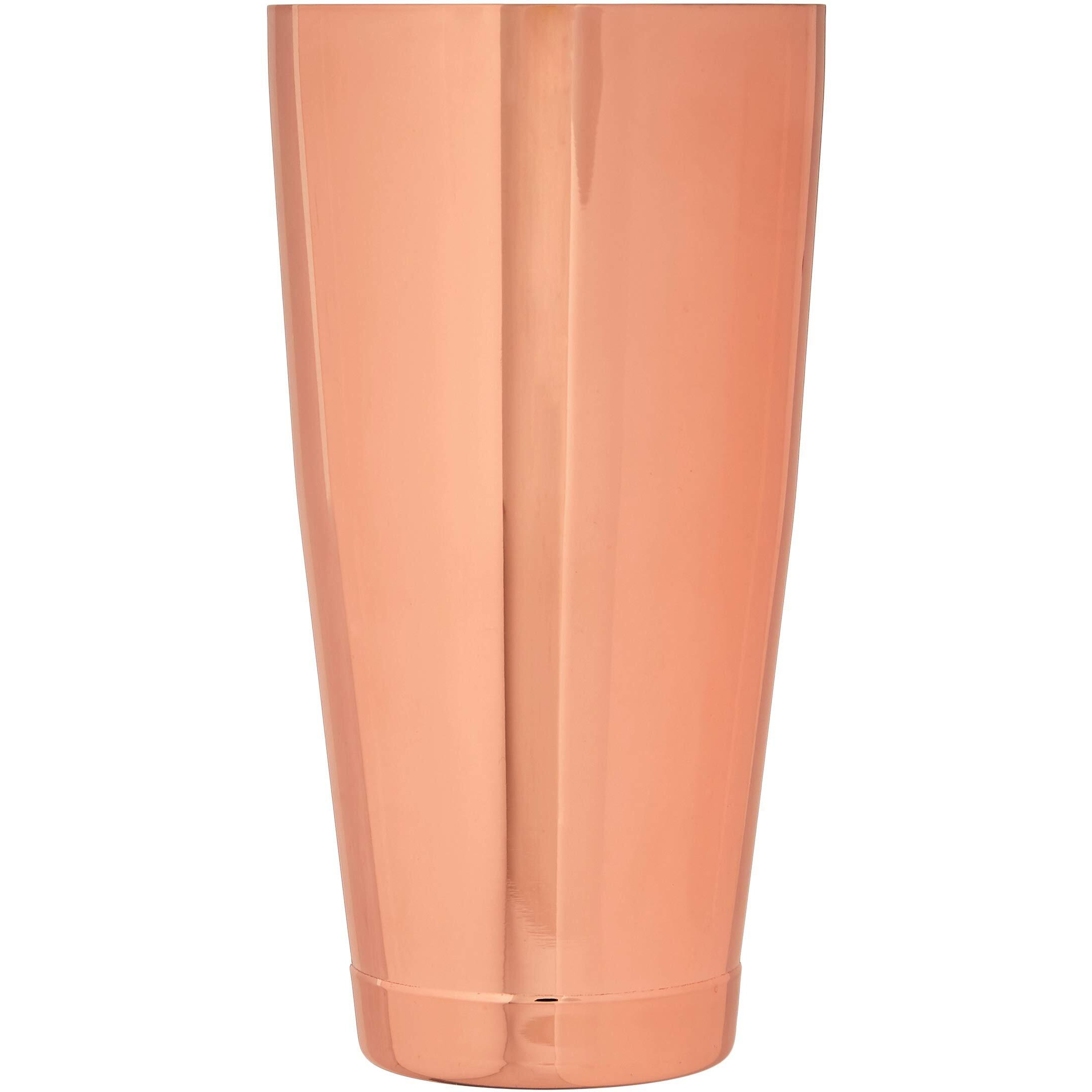 Barfly Shaker Cocktail Tin, Set (18 Oz And 28 Oz), Copper
