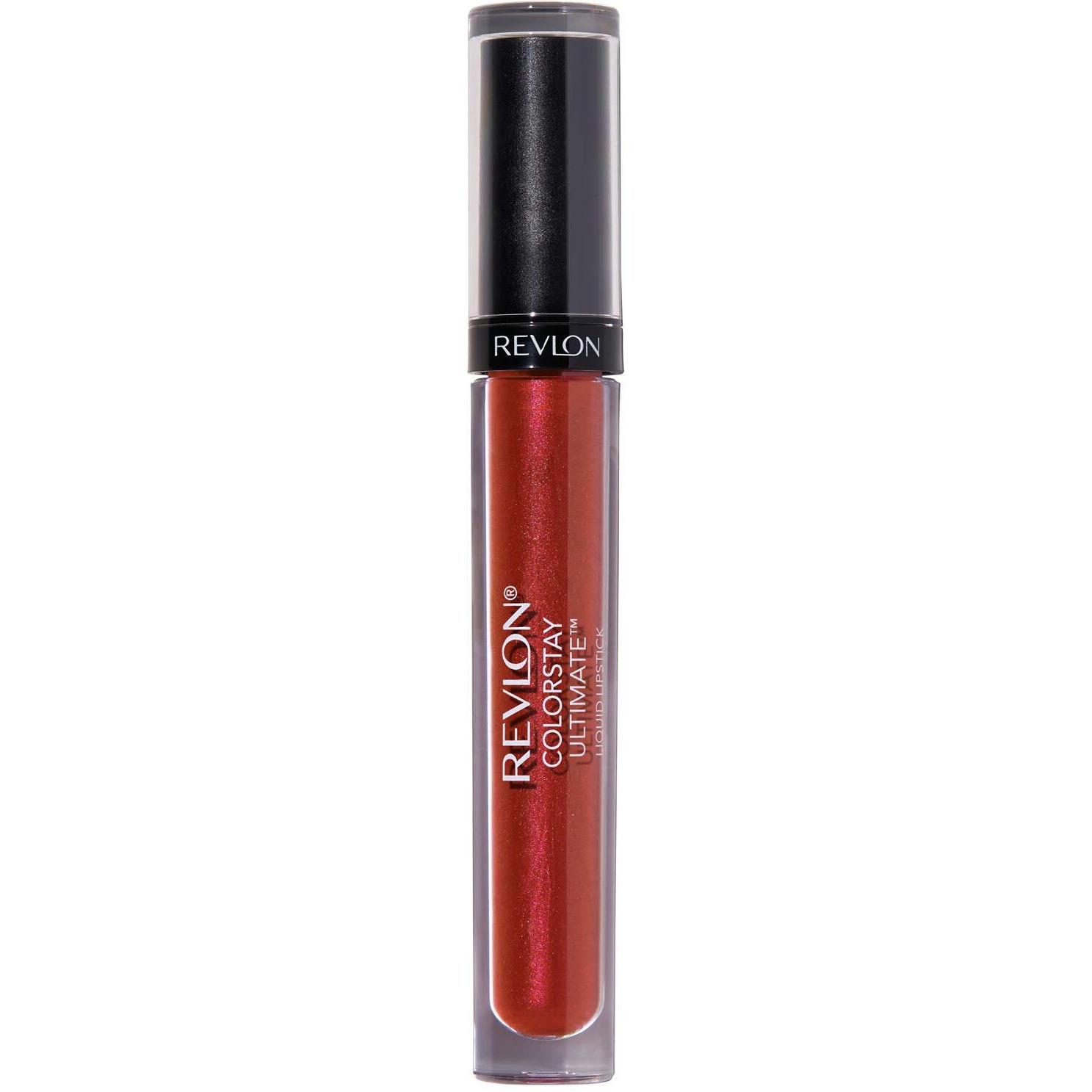 Revlon Liquid Lipstick, Face Makeup, Colorstay Ultimate, Longwear Rich Lip Colors, Satin Finish, 050 Top Tomato, 0.07 Oz