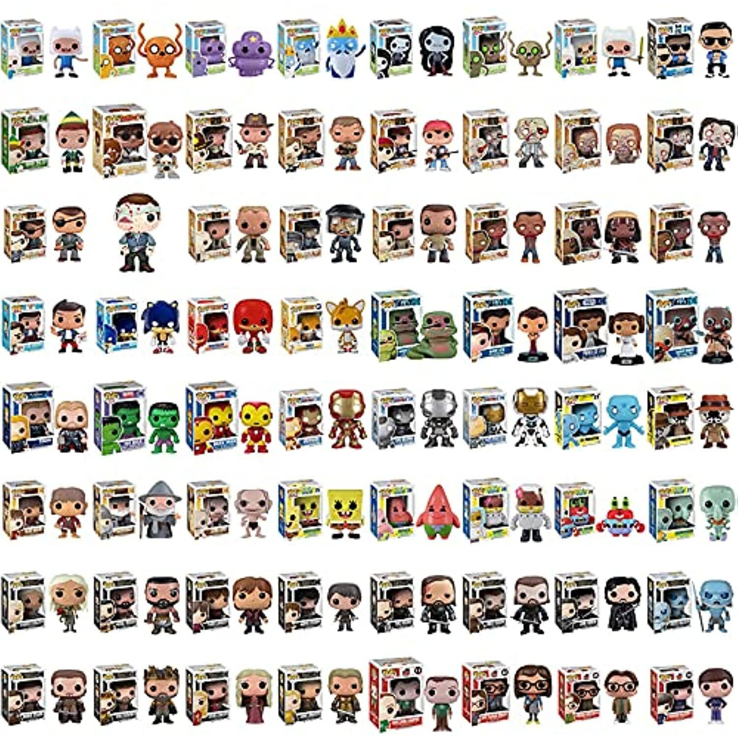 Pop Funko Mystery 6 Pack W/ 1 Random Limited Edition Chase - Stylized Vinyl Figure Set New
