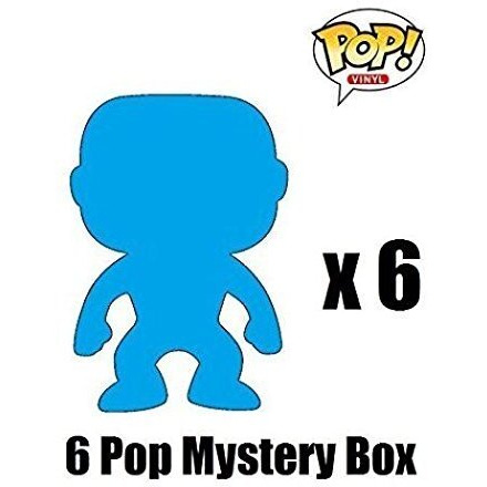 Pop Funko Mystery 6 Pack W/ 1 Random Limited Edition Chase - Stylized Vinyl Figure Set New
