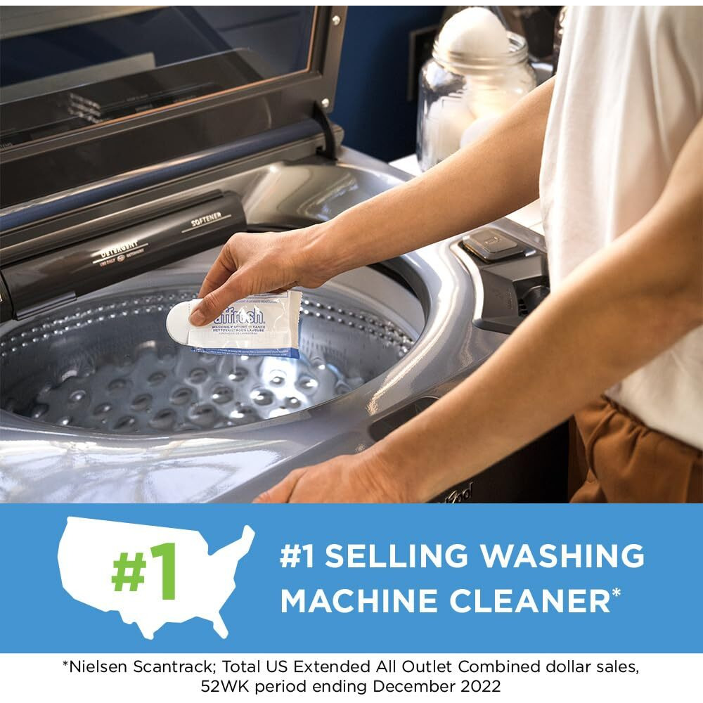 Affresh Washing Machine Cleaner, Cleans Front Load And Top Load Washers, Including He, 6 Tablets