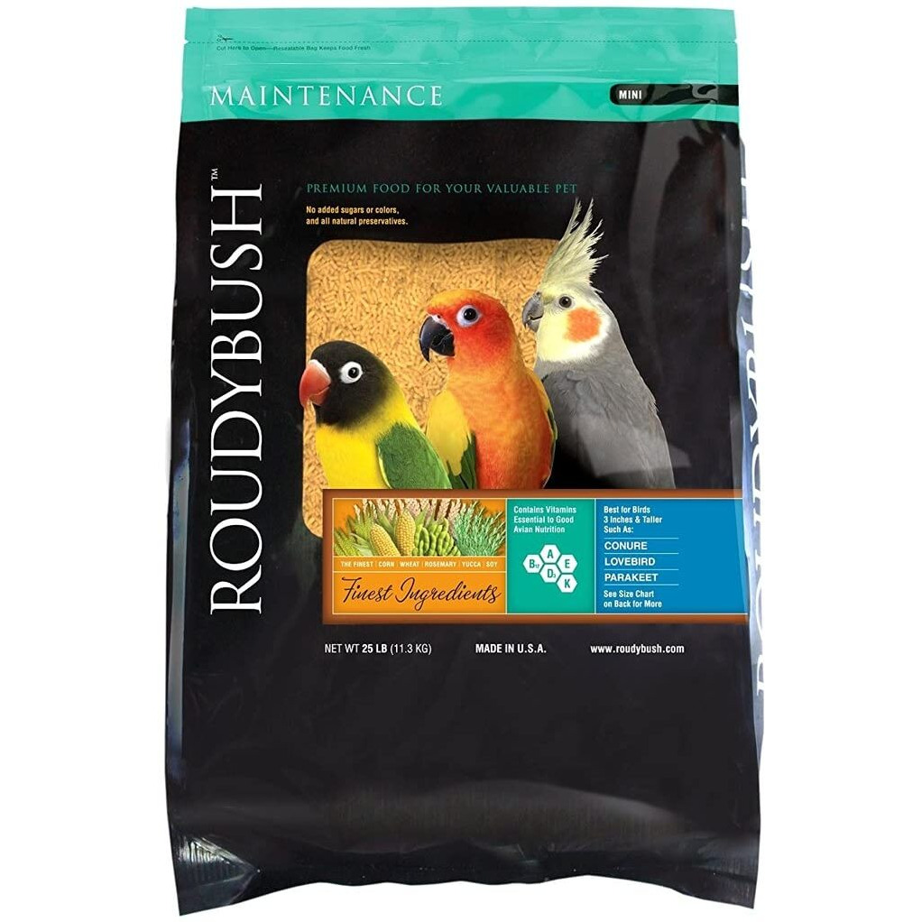 Roudybush Daily Maintenance Bird Food, Mini, 25-Pound (225Midm)