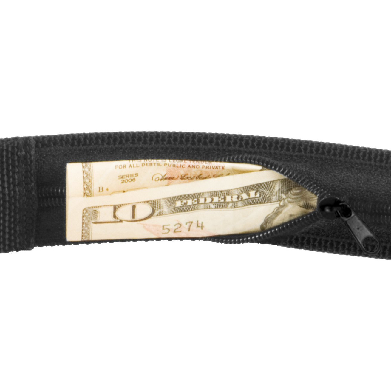 Travelon Security-Friendly Money Belt, 38-40 Inch Waist,Black,One Size