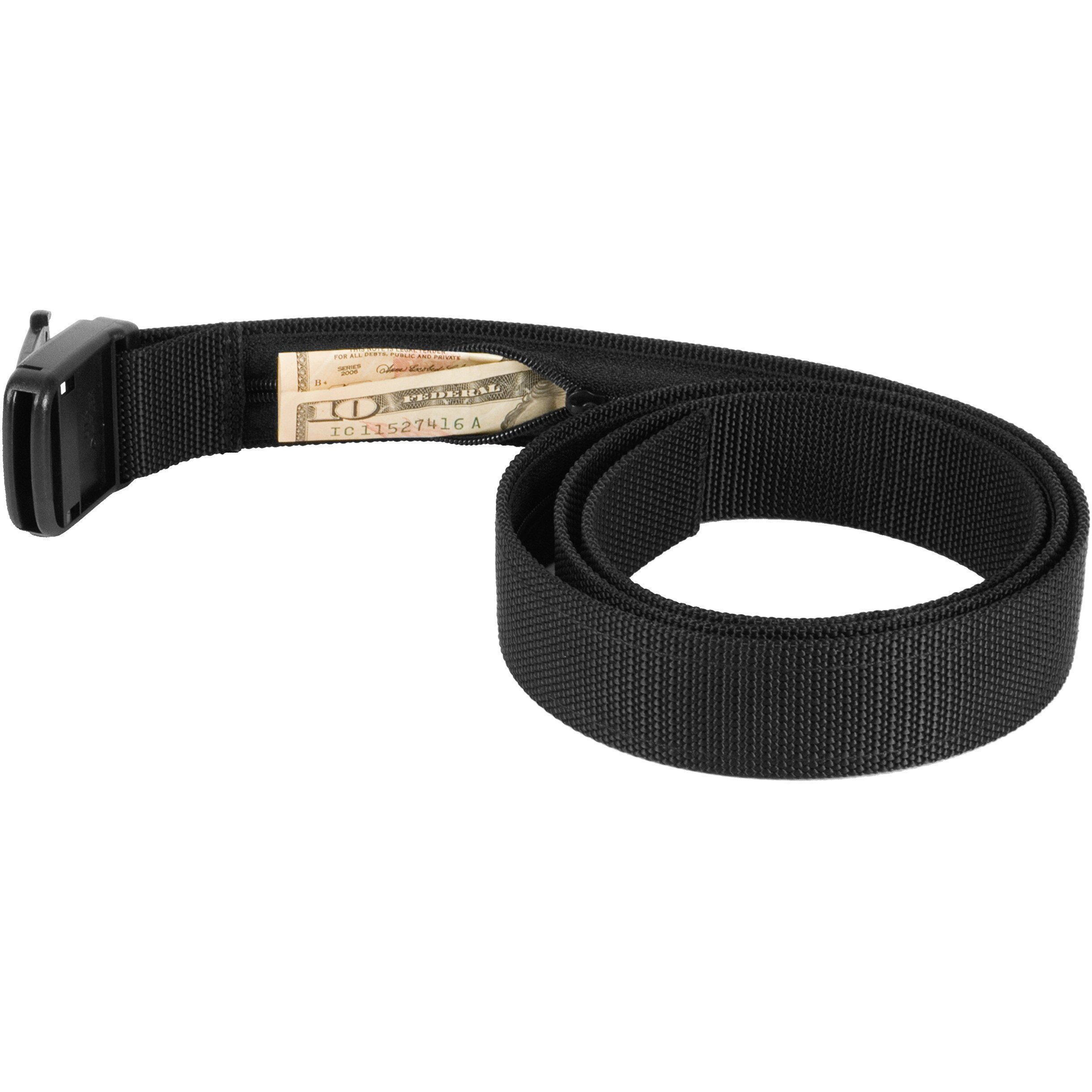 Travelon Security-Friendly Money Belt, 38-40 Inch Waist,Black,One Size