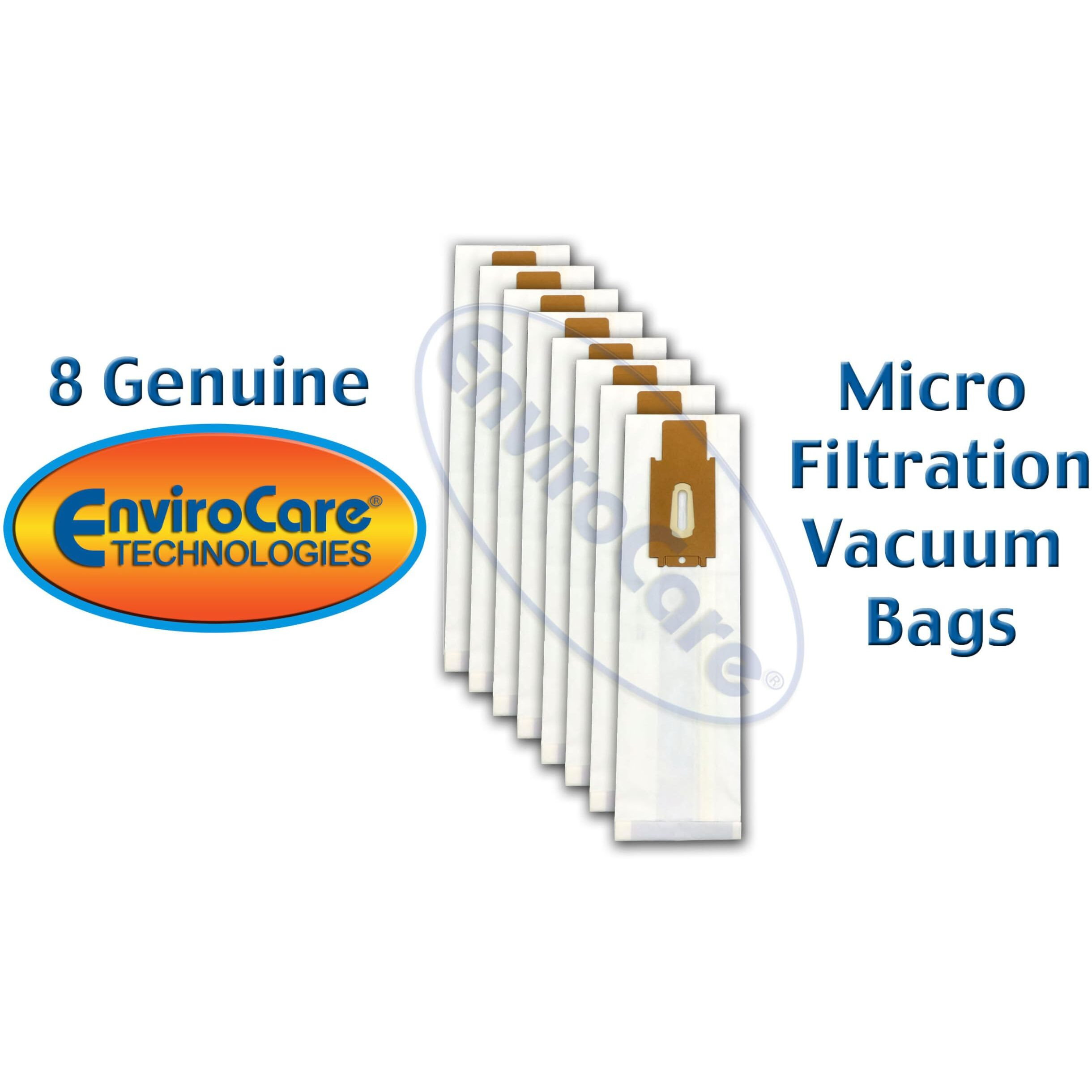 Envirocare Replacement Vacuum Bags Made To Fit Oreck Type Cc, Xl Upright Vacuums 8 Pack