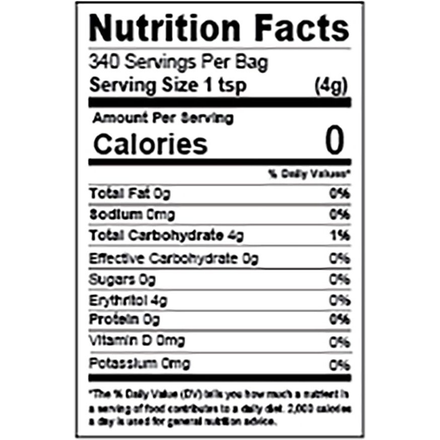 Health Garden Monk Fruit Sweetener, Classic - Non Gmo - Gluten Free - Sugar Substitute - Kosher - Keto Friendly (3 Lbs)