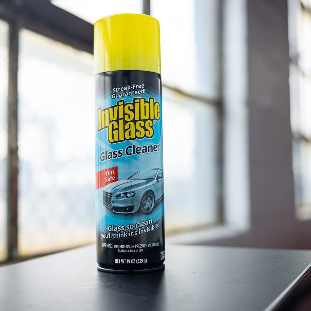 Invisible Glass 91164-2Pk 19-Ounce Foam Cleaner For Auto And Home For A Streak-Free Shine, Deep Cleaning Foaming Action, Safe For Tinted And Non-Tinted Windows, Ammonia Free, Pack Of 2