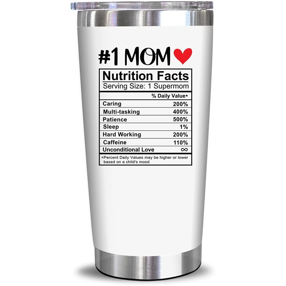 Neweleven Christmas Gifts For Mom - Gifts For Mom From Daughter, Son, Kids - Unique Birthday Gifts For Mom, Mother, Wife, New Mom, Bonus Mom, Pregnant Mom - Funny Gifts Ideas For Mom - 20 Oz Tumbler