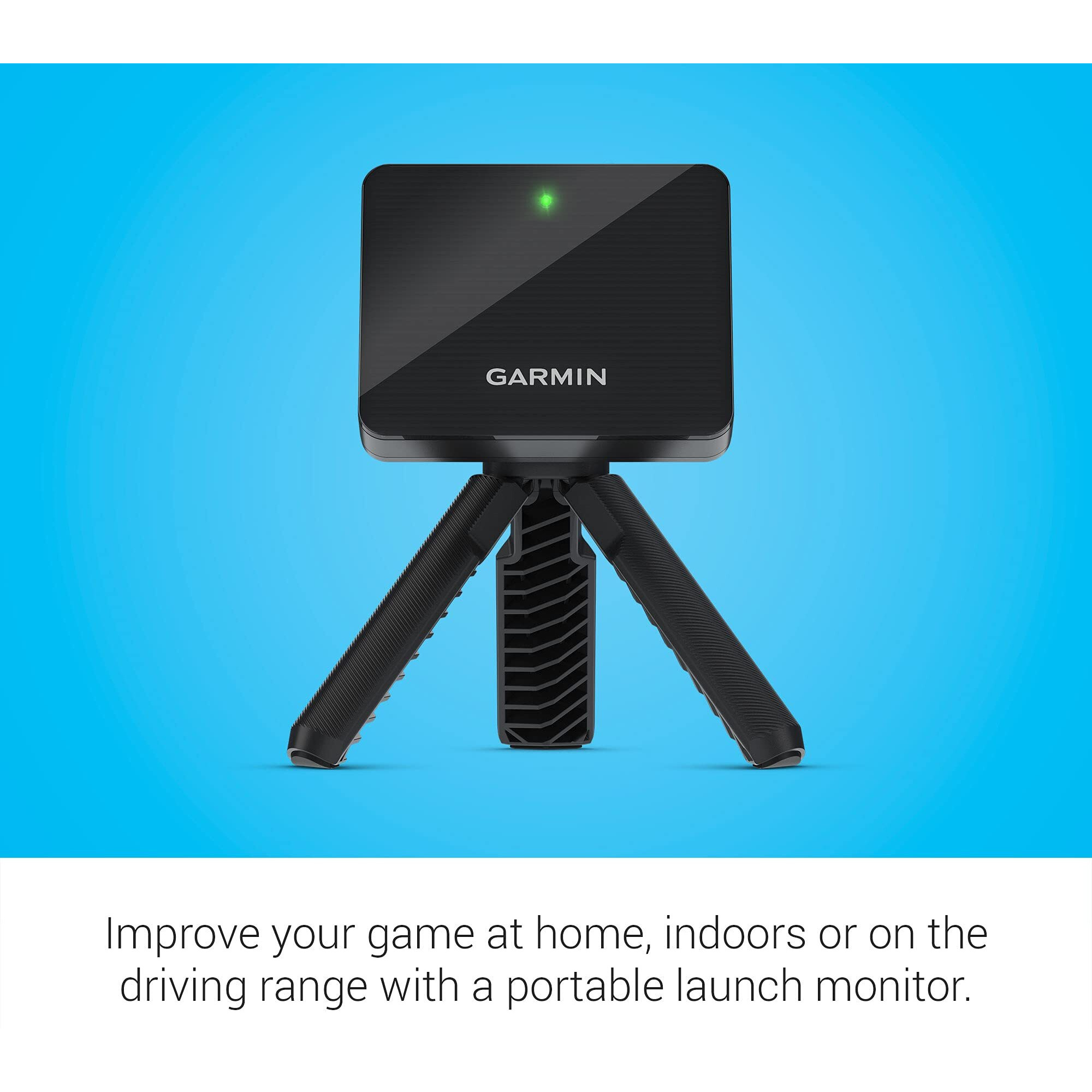 Garmin Approach R10, Portable Golf Launch Monitor, Take Your Game Home, Indoors Or To The Driving Range, Up To 10 Hours Battery Life - 010-02356-00