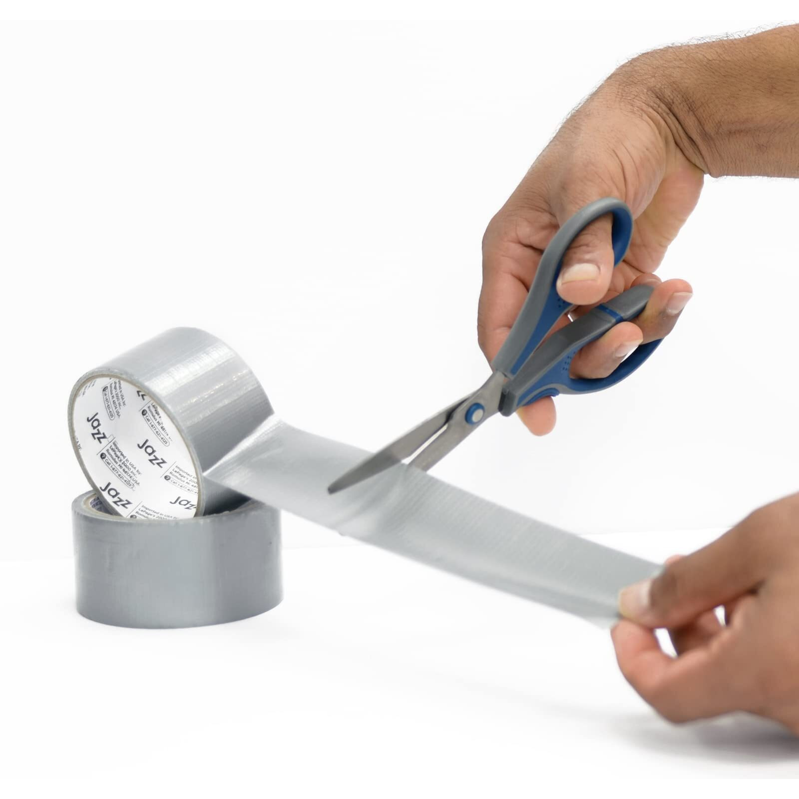 Maxtitanium 8"" Non-Stick Scissors - 6 Pack With Dual Curved Technology Hd - Ideal For Shipping, Office, School, Gardening (48921-Wts)