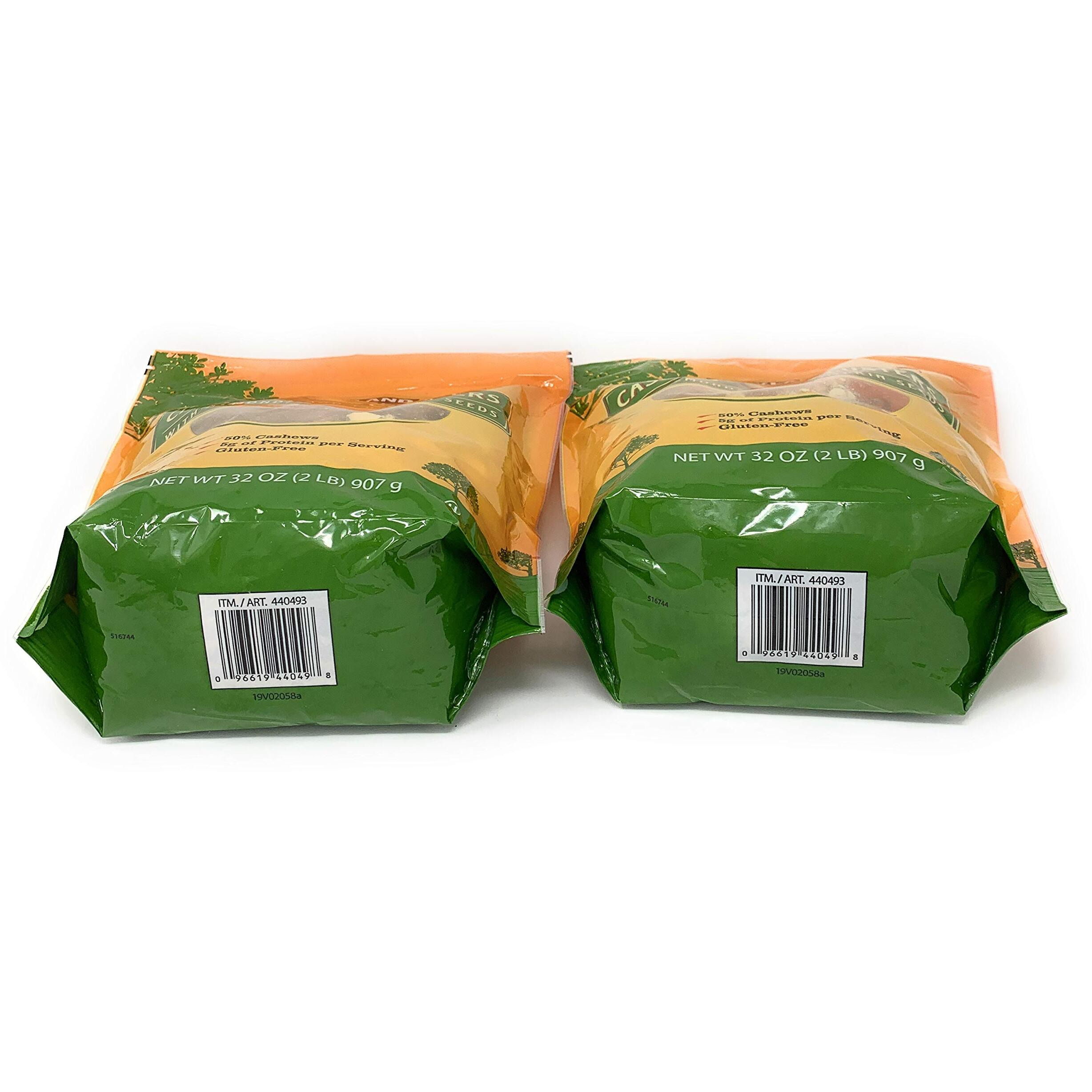 Kirkland Signature Cashew Clusters, 2 Lbs (2 Pack)