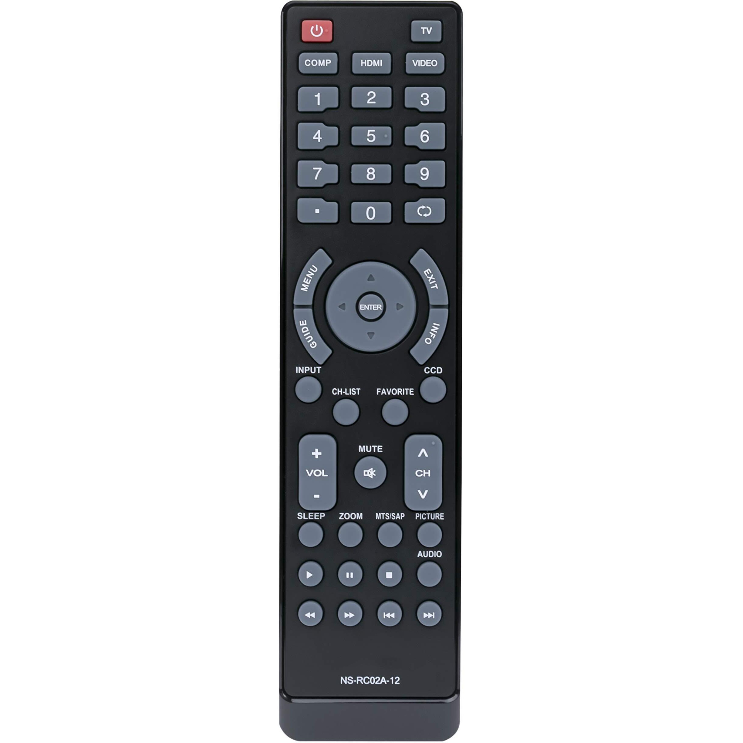 New Remote Ns-Rc01A-12 Ns-Rc02A-12 /Ns Rc02A 12/ Ns Rc02A 12 Remote For Insignia Ns-19E450A11 Ns-32L450A11 Ns-46E570A11 Ns-46E560A11 Ns-32E859A11  Ns-19E450Wa11 Ns-40E560A11 Ns-32E570A11 Ns-37L550A11