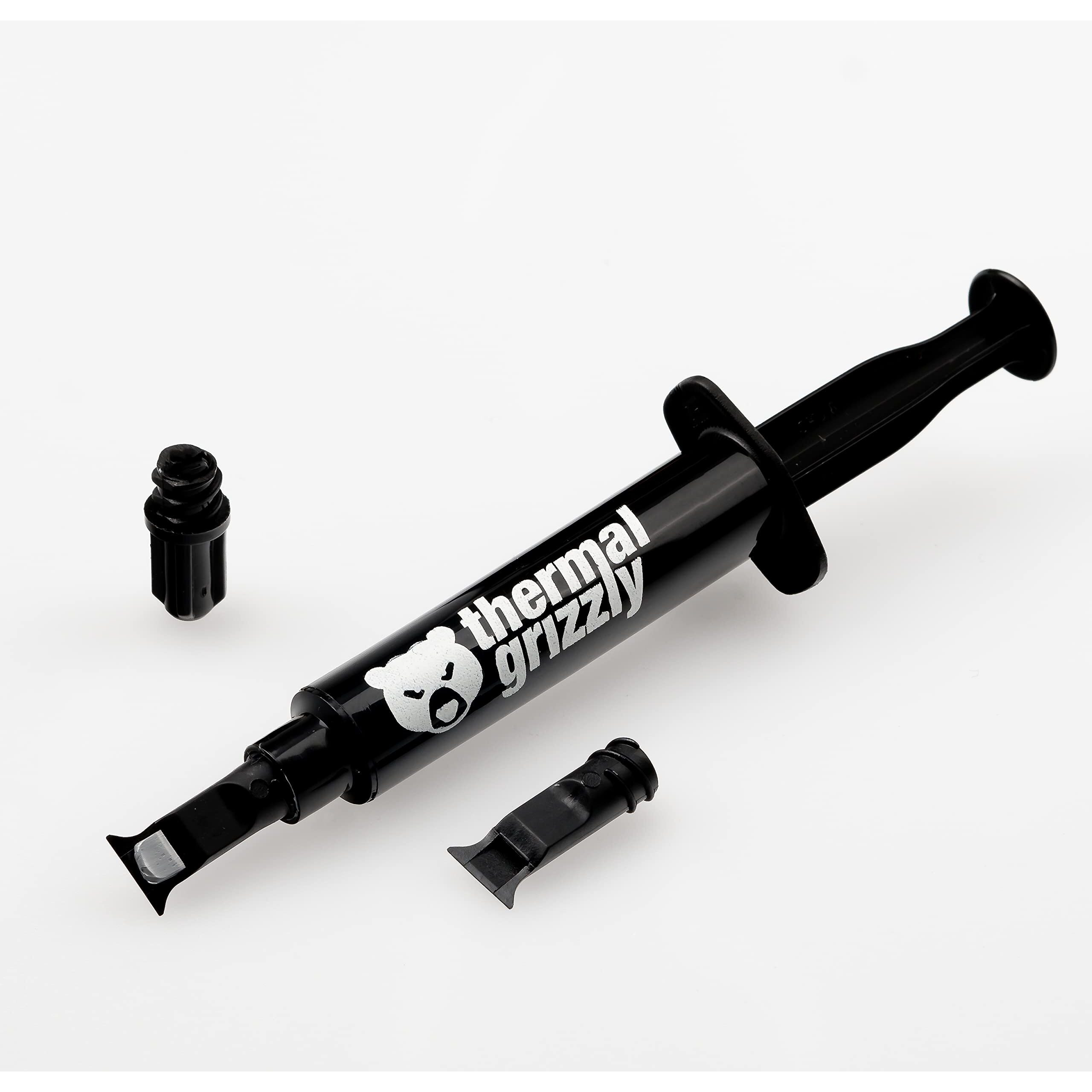 Thermal Grizzly - Hydronaut - 7.8 Gram/3 Ml - Conductive High Performance Thermal Paste - Ideal For Air And Water Cooling Cpu/Gpu/Ps4/Ps5/Xbox - For Large Cooling Surfaces