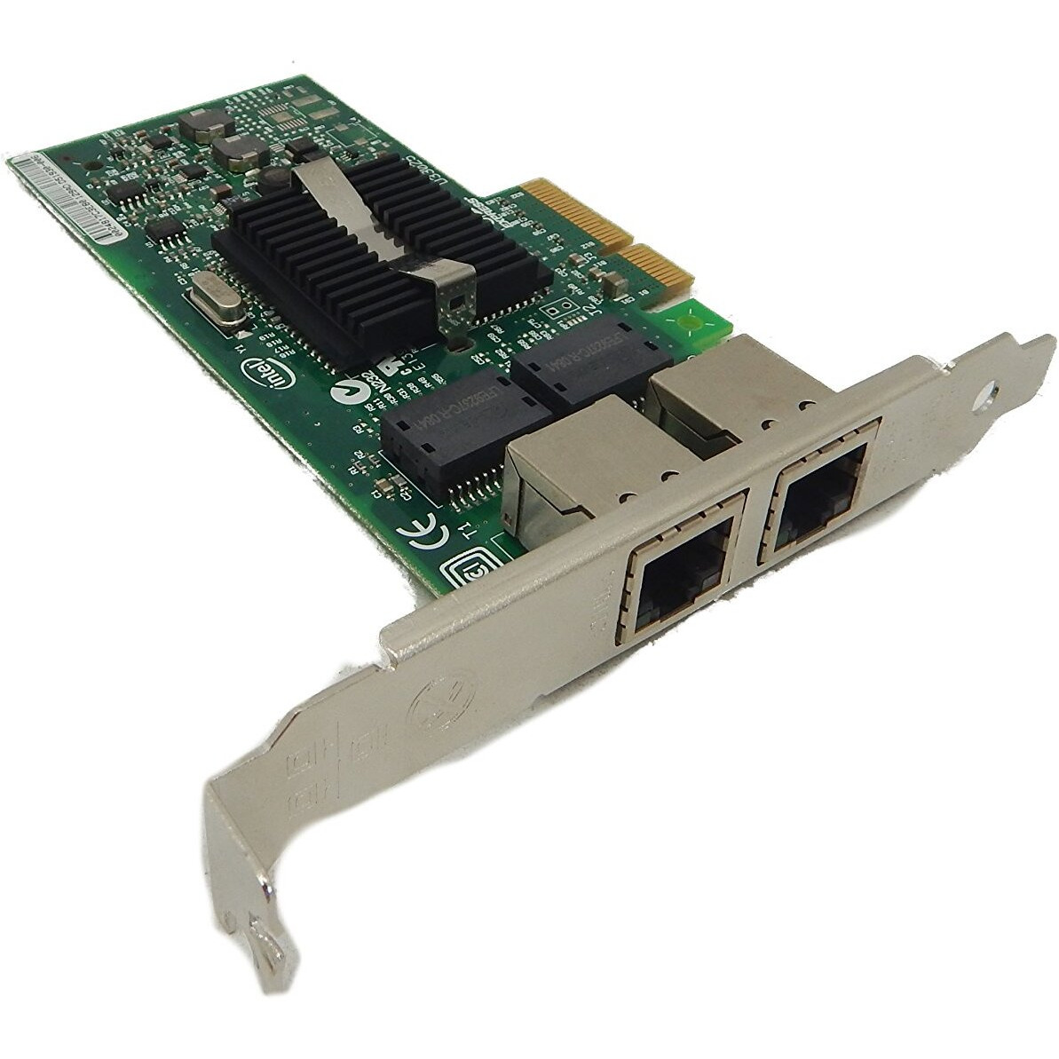 Intel Pro 1000 Pt 2 Port Gig Ethernet Server Pcie Nic No Disk No Doc - Expi9402Ptblk
