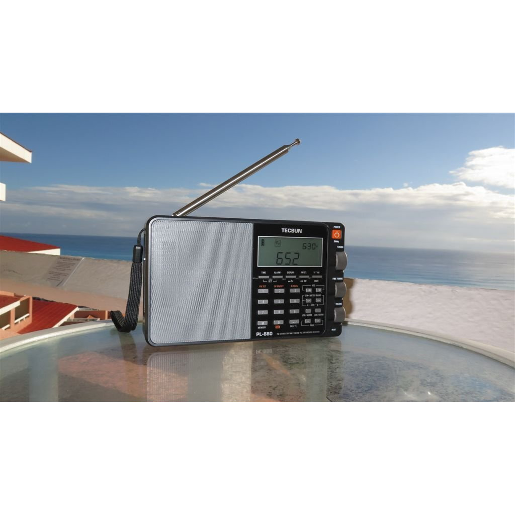Tecsun Pl880 Portable Digital Pll Dual Conversion Am/Fm Longwave Shortwave Radio With Ssb (Single Side Band) Reception