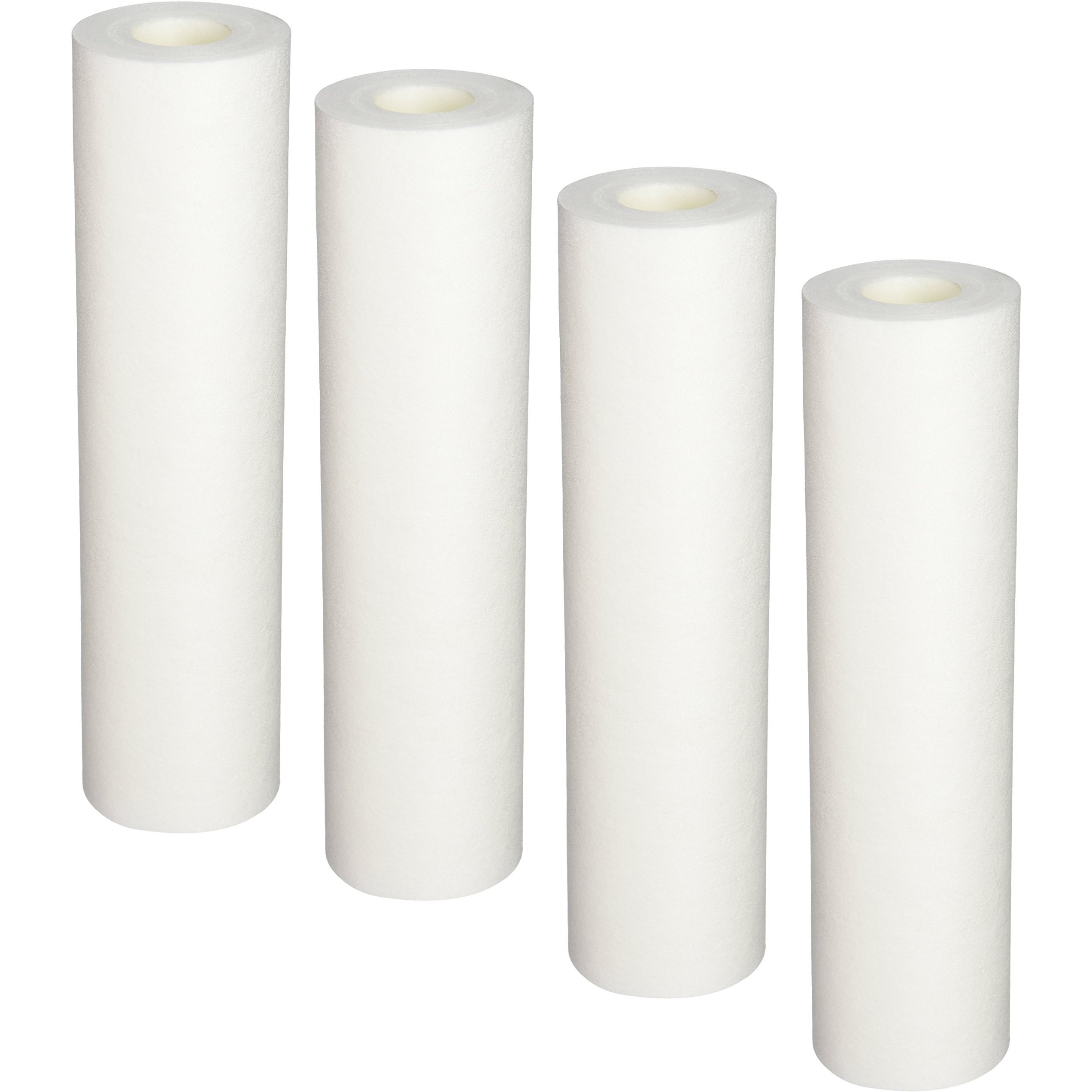 Aquasana Eq-304 Replacement 10-Inch, Sediment Pre-Filters For Whole House Water Filter Systems, White, 4 Count (Pack Of 1)
