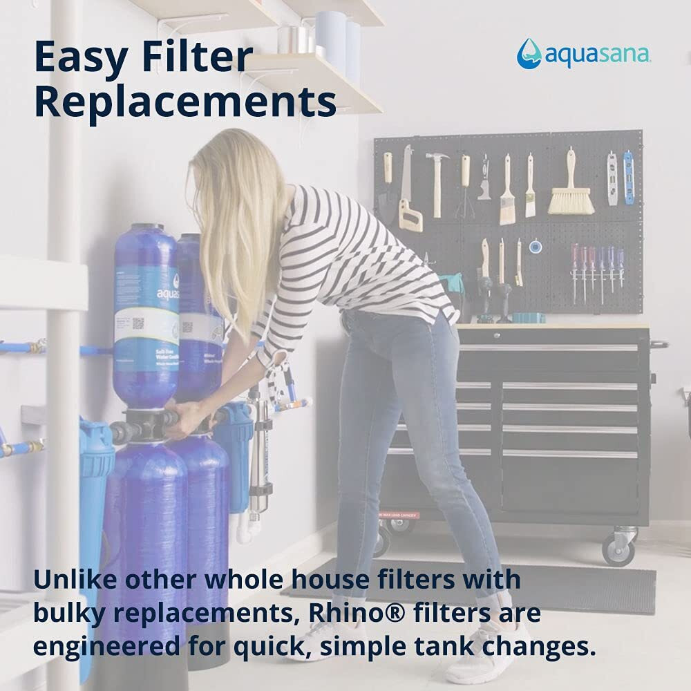 Aquasana Eq-304 Replacement 10-Inch, Sediment Pre-Filters For Whole House Water Filter Systems, White, 4 Count (Pack Of 1)