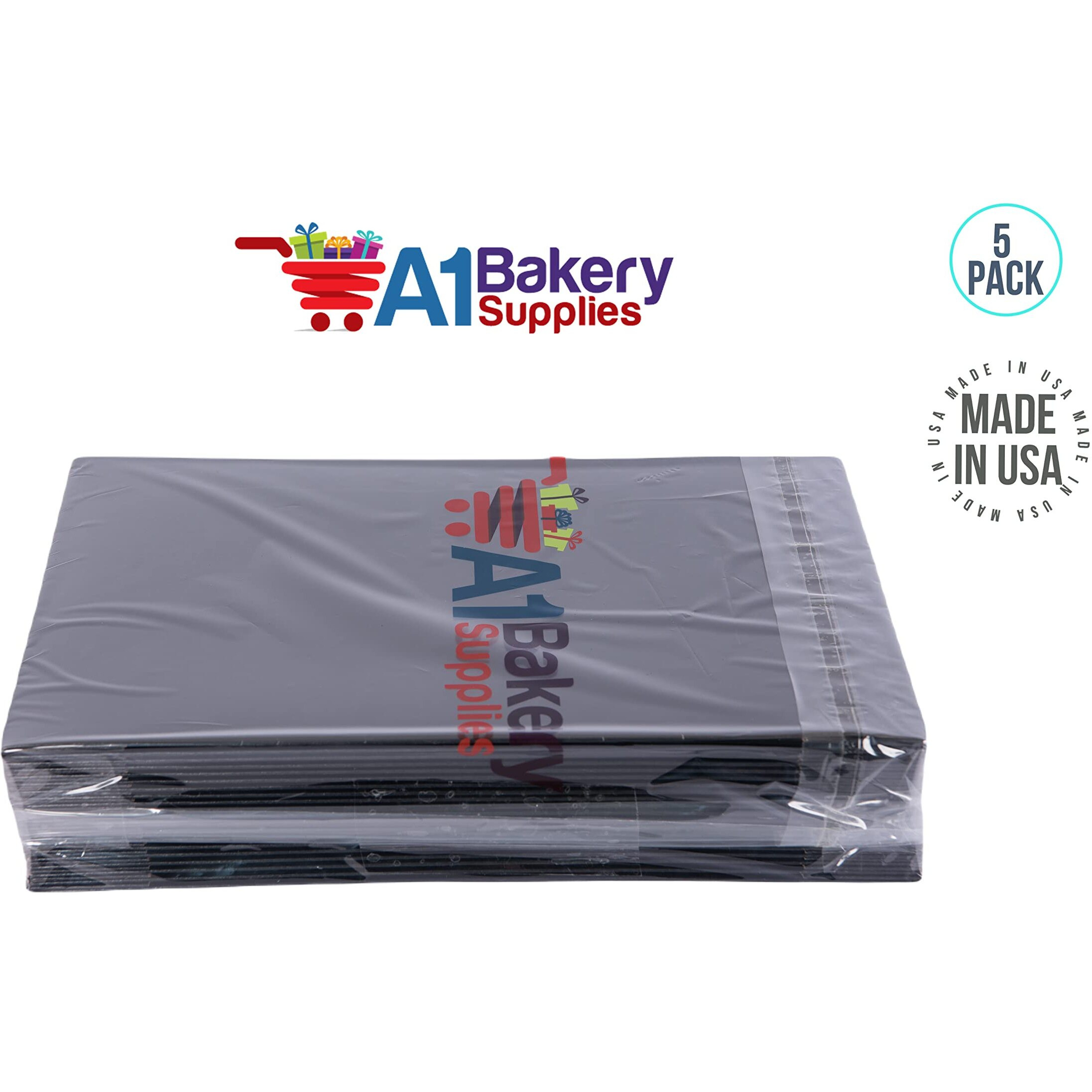 Men Shirt Box Women Top Box Gift Boxes Wrap Boxes Apparel Gift Boxes With Lids 5 Pack (Black)