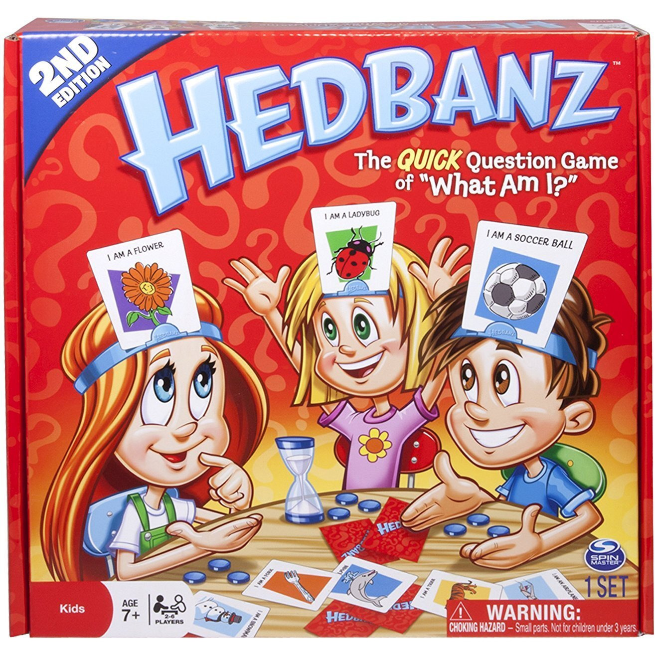 Hedbanz Game 2Nd Edition The Quick Question Game Of What Am I