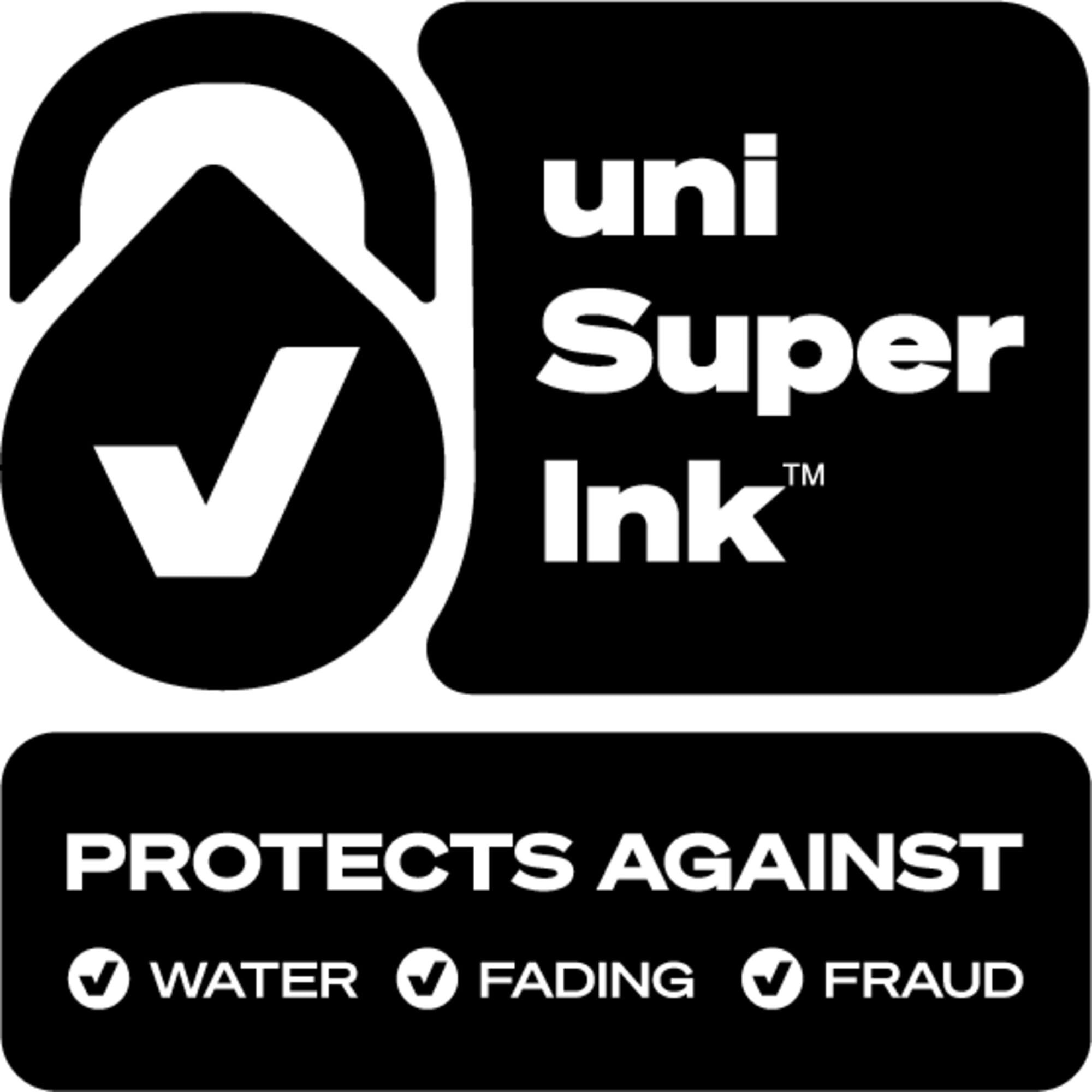 Uni-Ball Signo 207 Gel Pen Refills, 0.7Mm, Medium Point, Blue Ink, Pack Of 6