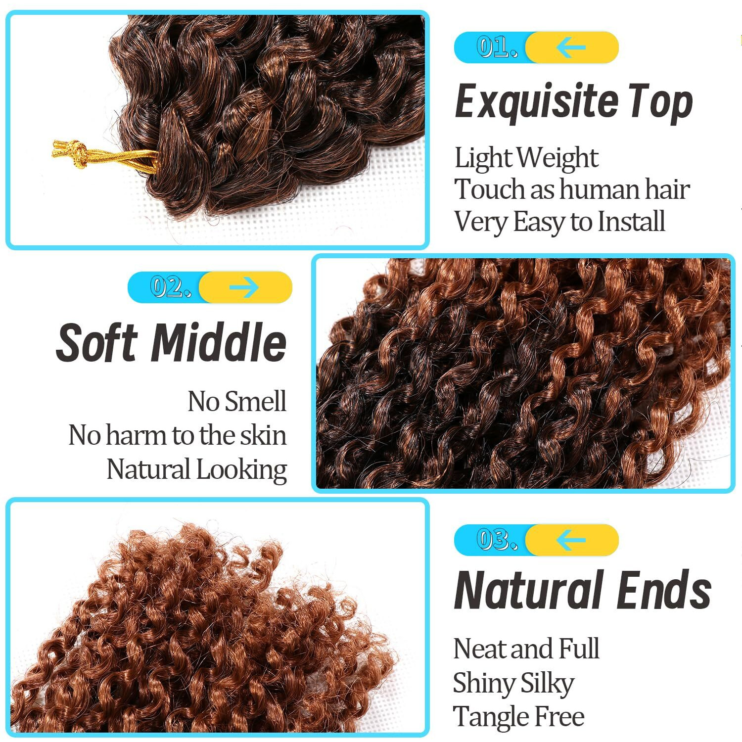 8 Inch Short Passion Twist Hair 6 Bundles Kinky Curly Crochet Hair For Black Women Curly Braiding Hair Crochet Braids Hair(6Bundles8 Inch, 1B/30)