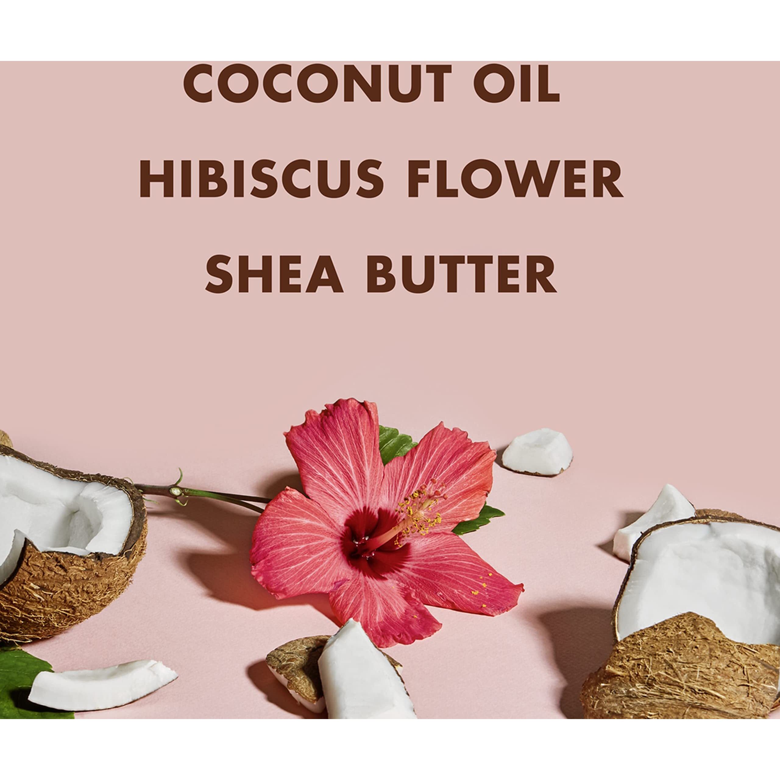 Sheamoisture Curl And Shine Coconut Shampoo For Curly Hair Coconut And Hibiscus Paraben Free Shampoo 13 Oz 2 Count