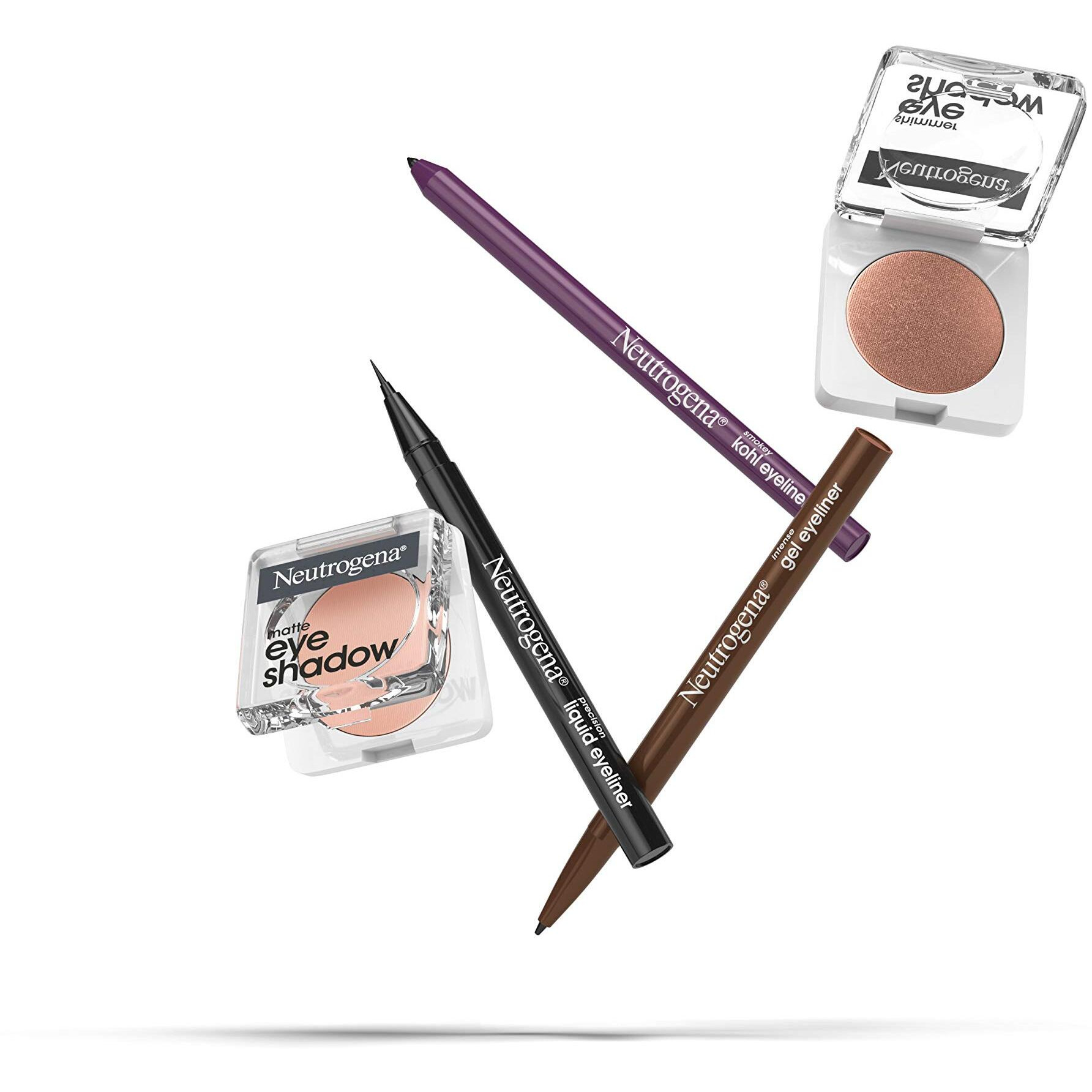 Neutrogena Precision Liquid Eyeliner With Honey & Coconut, Hypoallergenic, Smudge- & Water-Resistant Eyeliner Makeup For Precise Application, Jet Black, 0.013 Fl. Oz