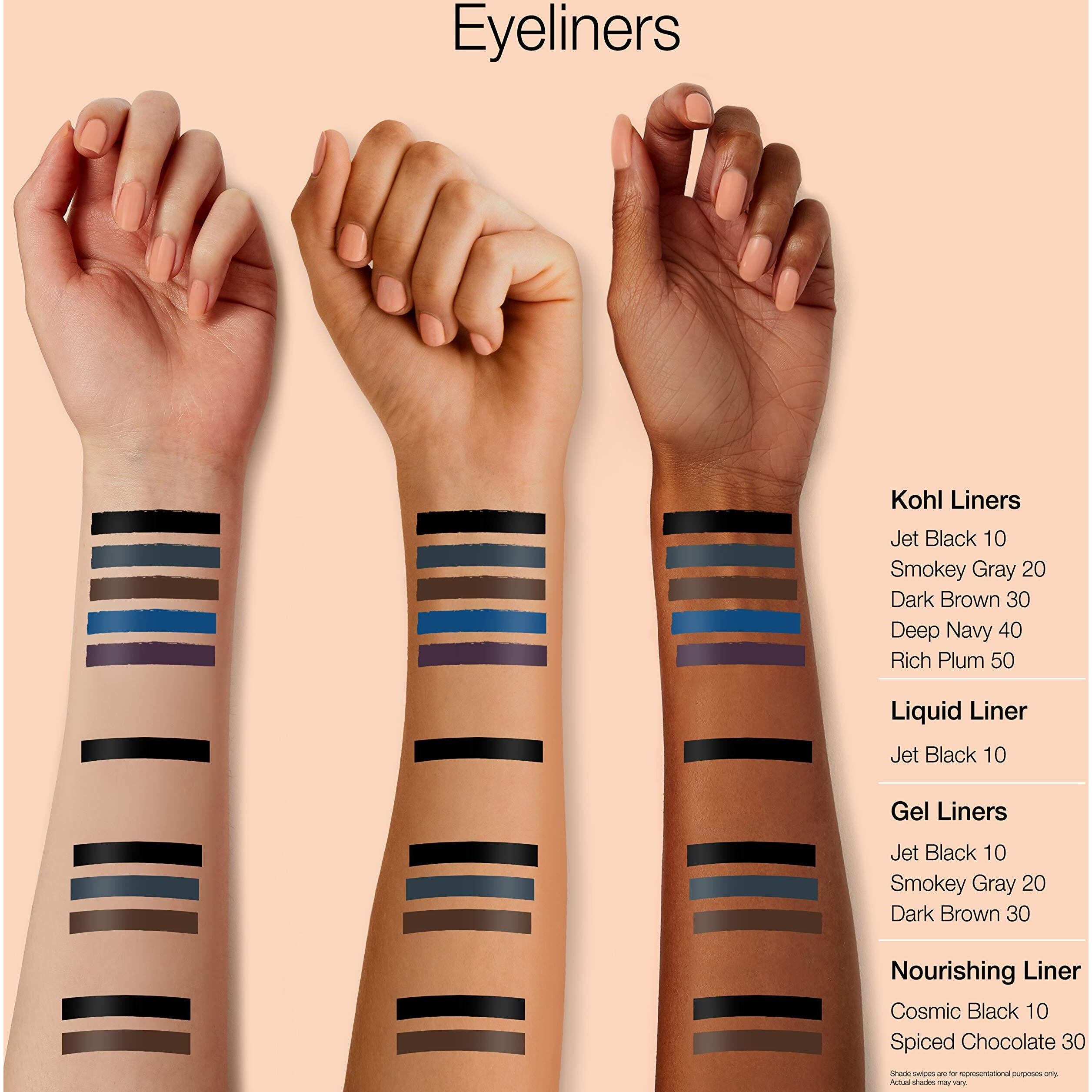 Neutrogena Precision Liquid Eyeliner With Honey & Coconut, Hypoallergenic, Smudge- & Water-Resistant Eyeliner Makeup For Precise Application, Jet Black, 0.013 Fl. Oz