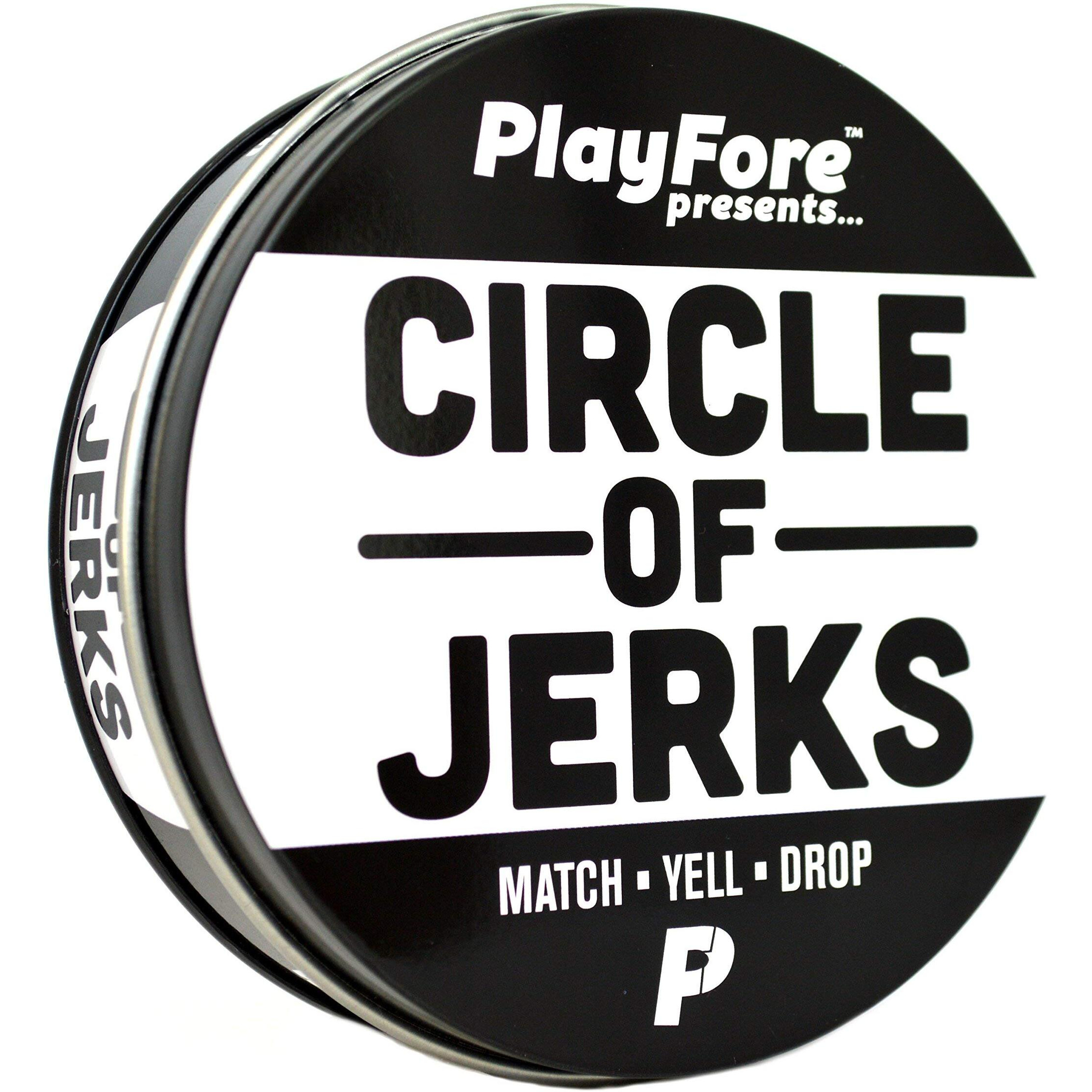 Circle Of Jerks The Fast-Paced Party Card Game For Adults - Competitive, Hilarious, Easy To Learn