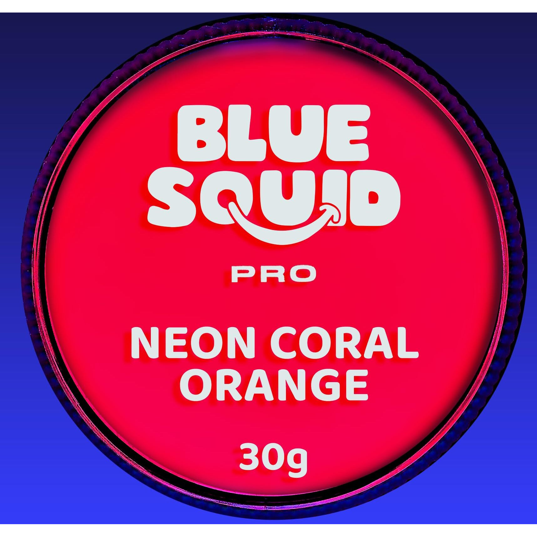 Blue Squid Uv Body Paint - Glow In The Dark Body Paint, Neon Face Paint For Glow Party Accessories - Safe, Non-Toxic Black Light Glow Makeup For Adults & Kids, Multicolor 8 X Pots With Mini Uv Light