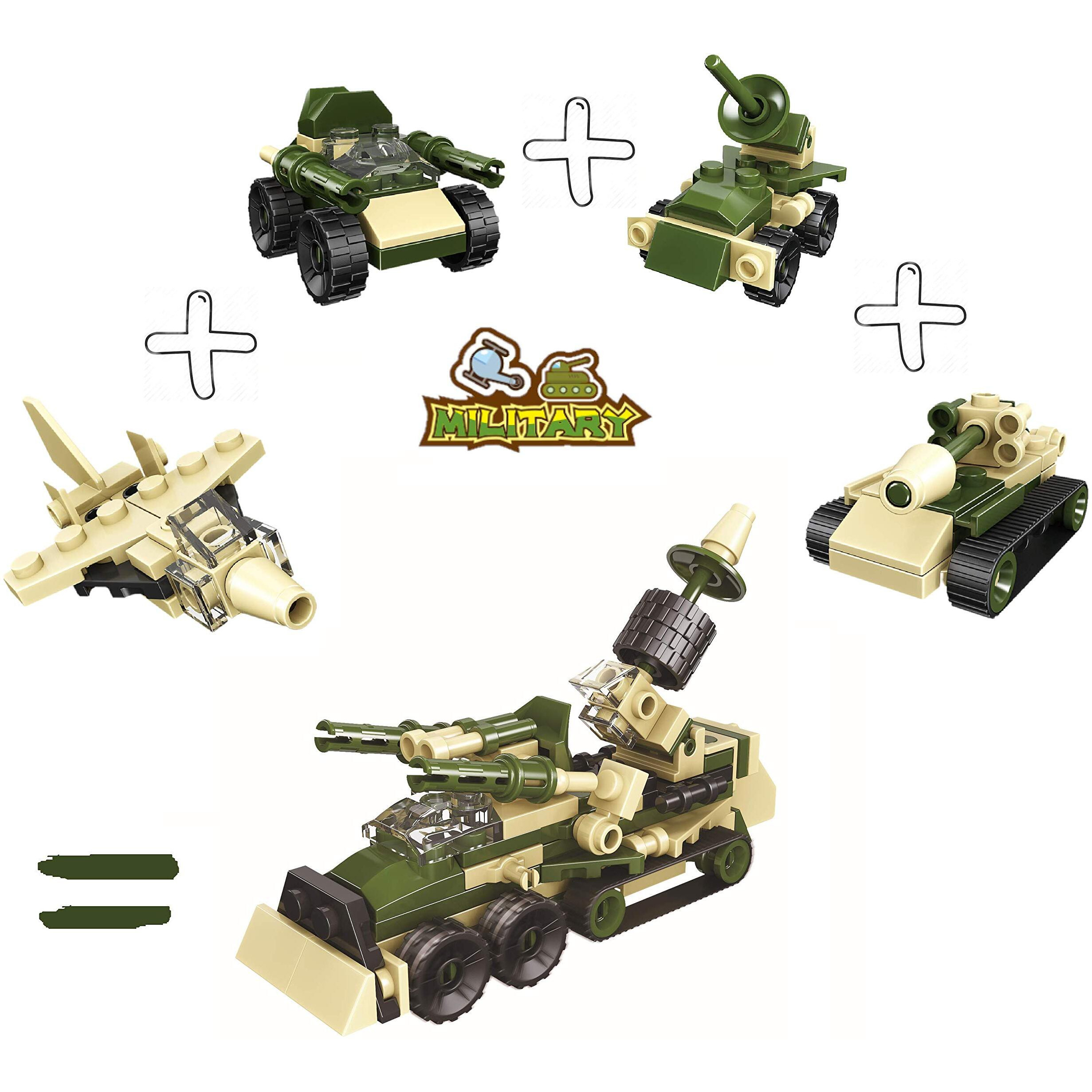 Qstar Mini 16 Car Building Blocks Compatible With Lego Party Favors For Kids, Prizes For Kids Classroom, Goodie Bag Fillers