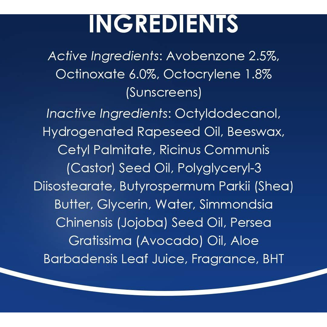 Nivea Smoothness Lip Care - Broad Spectrum Spf 15 For Chapped Lips - .17 Oz. Stick