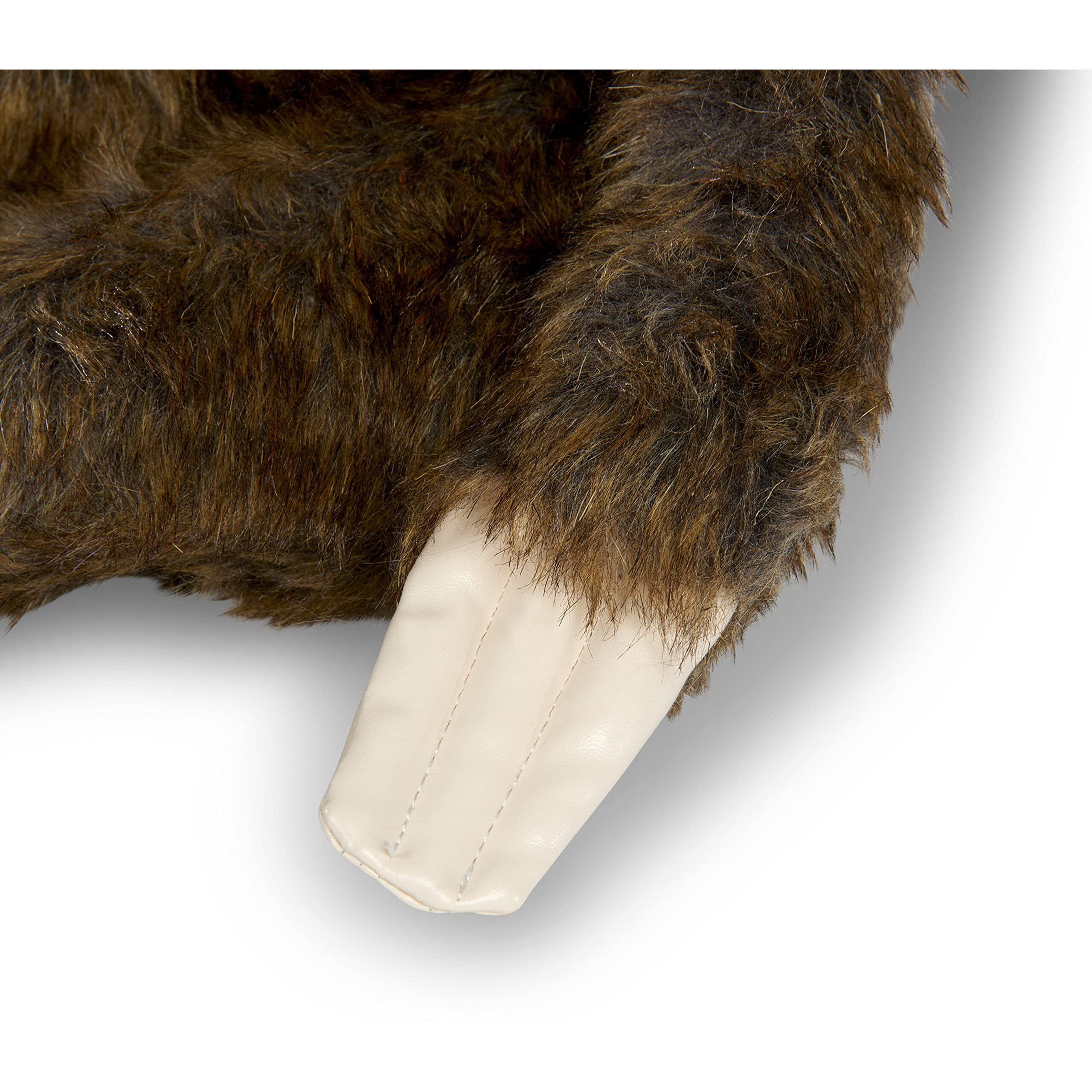 Melissa & Doug Lifelike Plush Sloth Stuffed Animal (12W X 14.5H X 9D In)