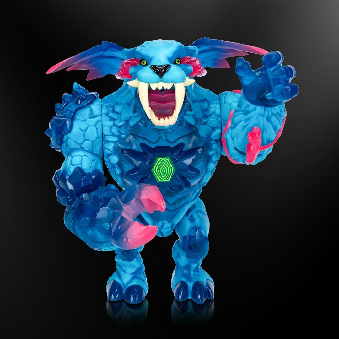 Mrbeast Lab Apex Beast Panther Collector Figure, 6.25"" Tall, With Extreme Detailing, Premium Packaging, 13 Points Of Articulation And Chomp Jaw - Styles May Vary