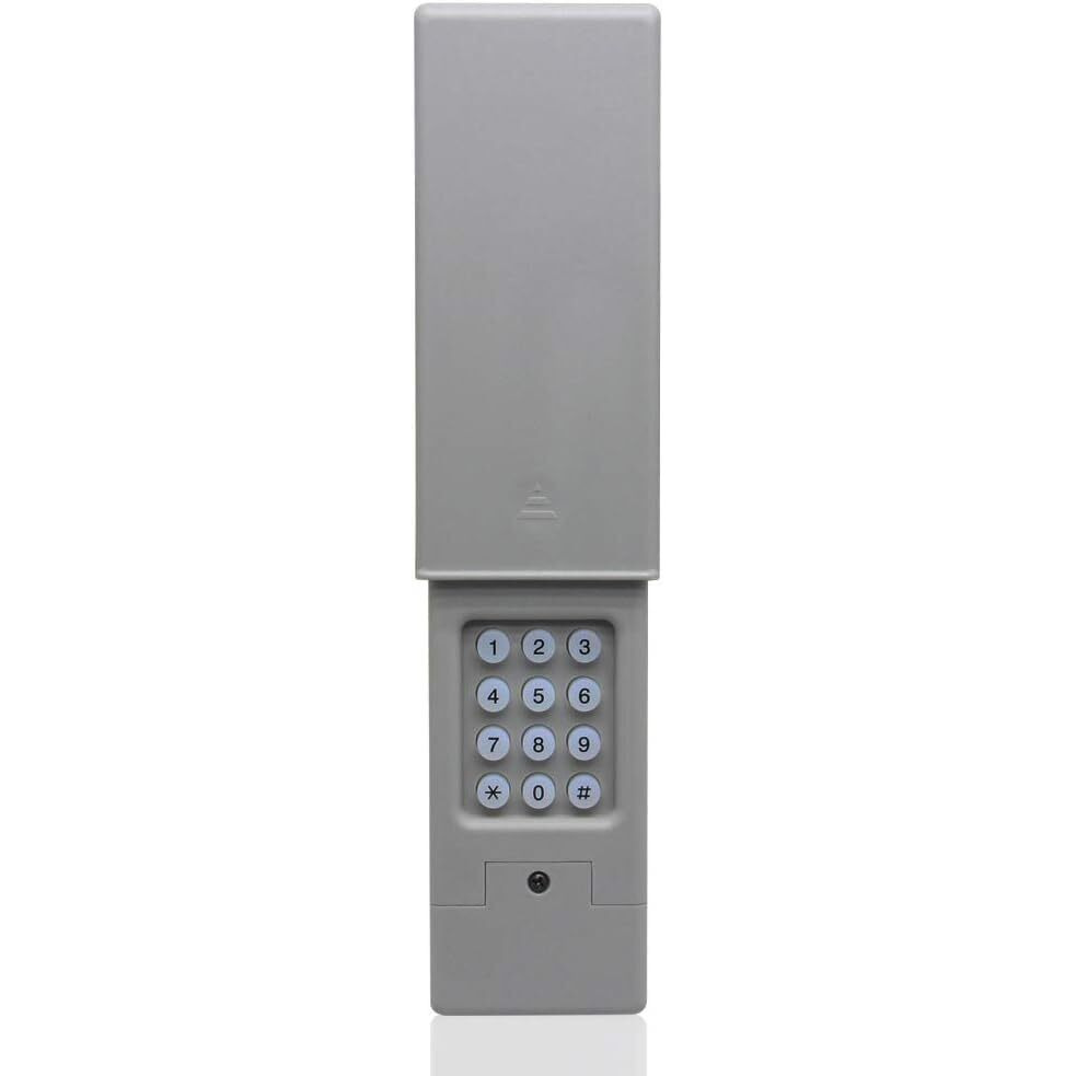 X X-House Universal Garage Door Keypad Wireless Keyless Entry Keypad Compatible Chamberlain/Liftmaster/Craftsman/Linear Etc Garage Door Opener Has Learn Button Or Dip Switch,Control 2 Doors