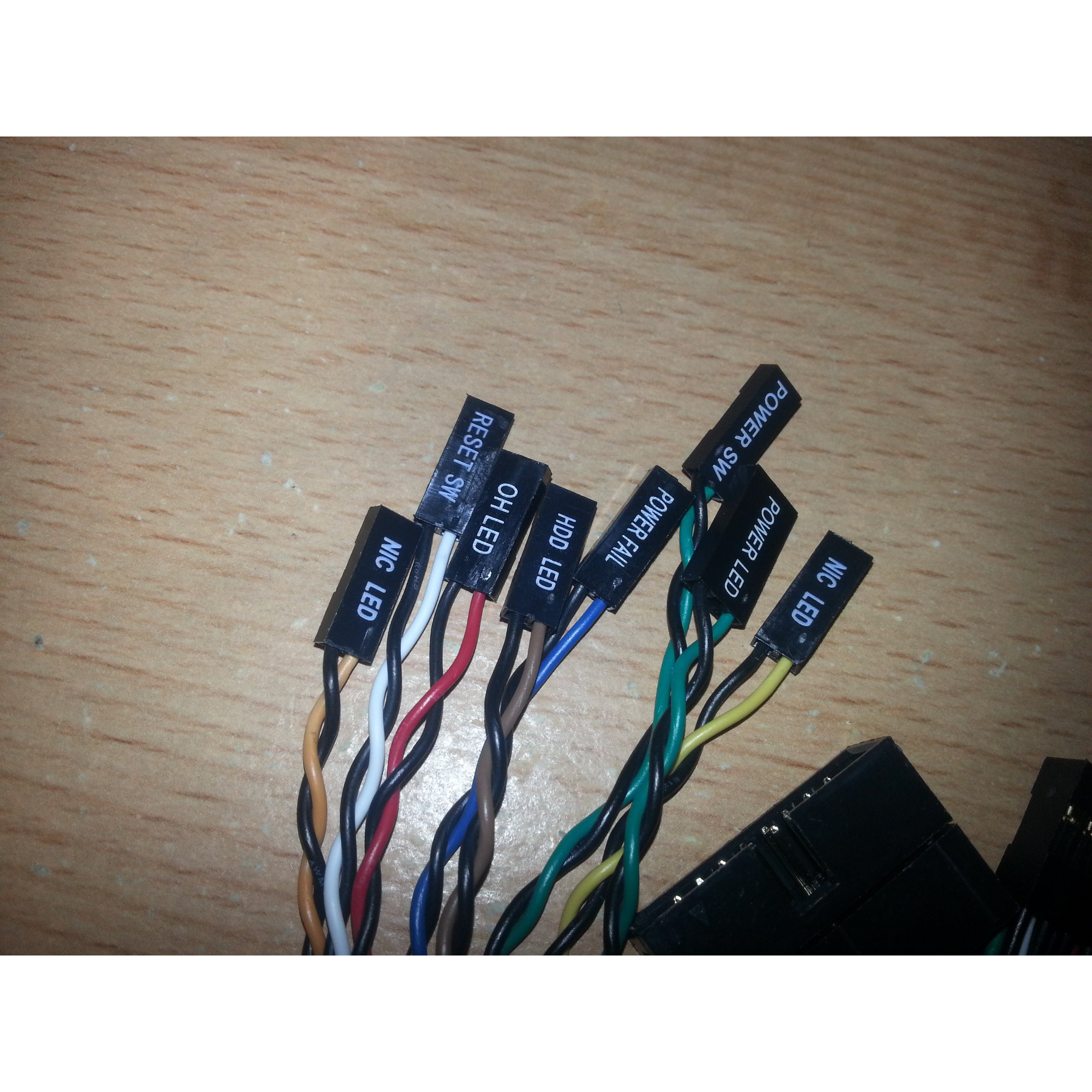 Supermicro Cbl084L Front Panel Control Split Connector Cable Cbl-084L Genuine
