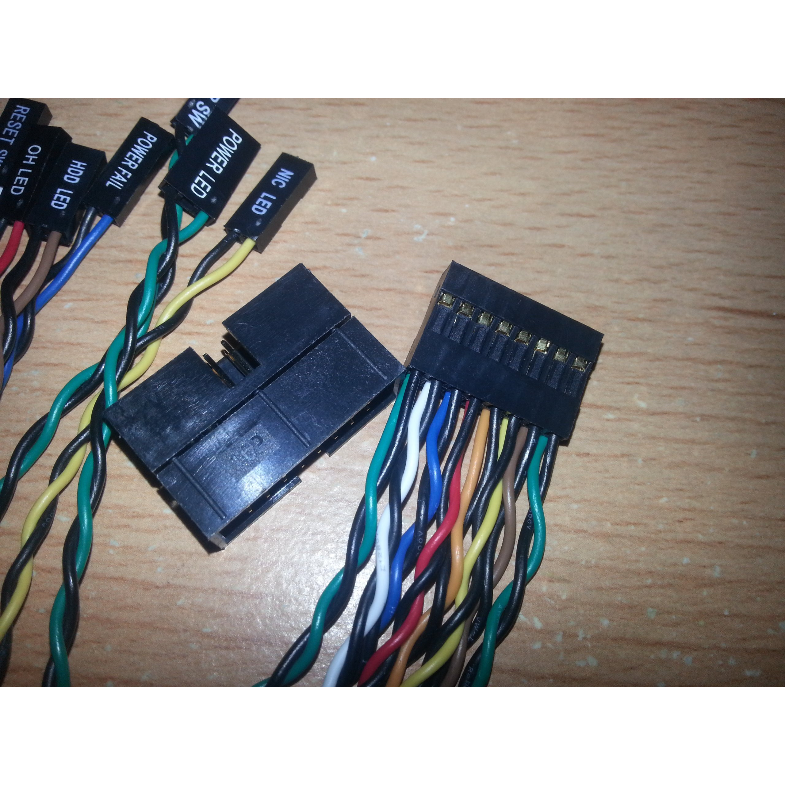 Supermicro Cbl084L Front Panel Control Split Connector Cable Cbl-084L Genuine