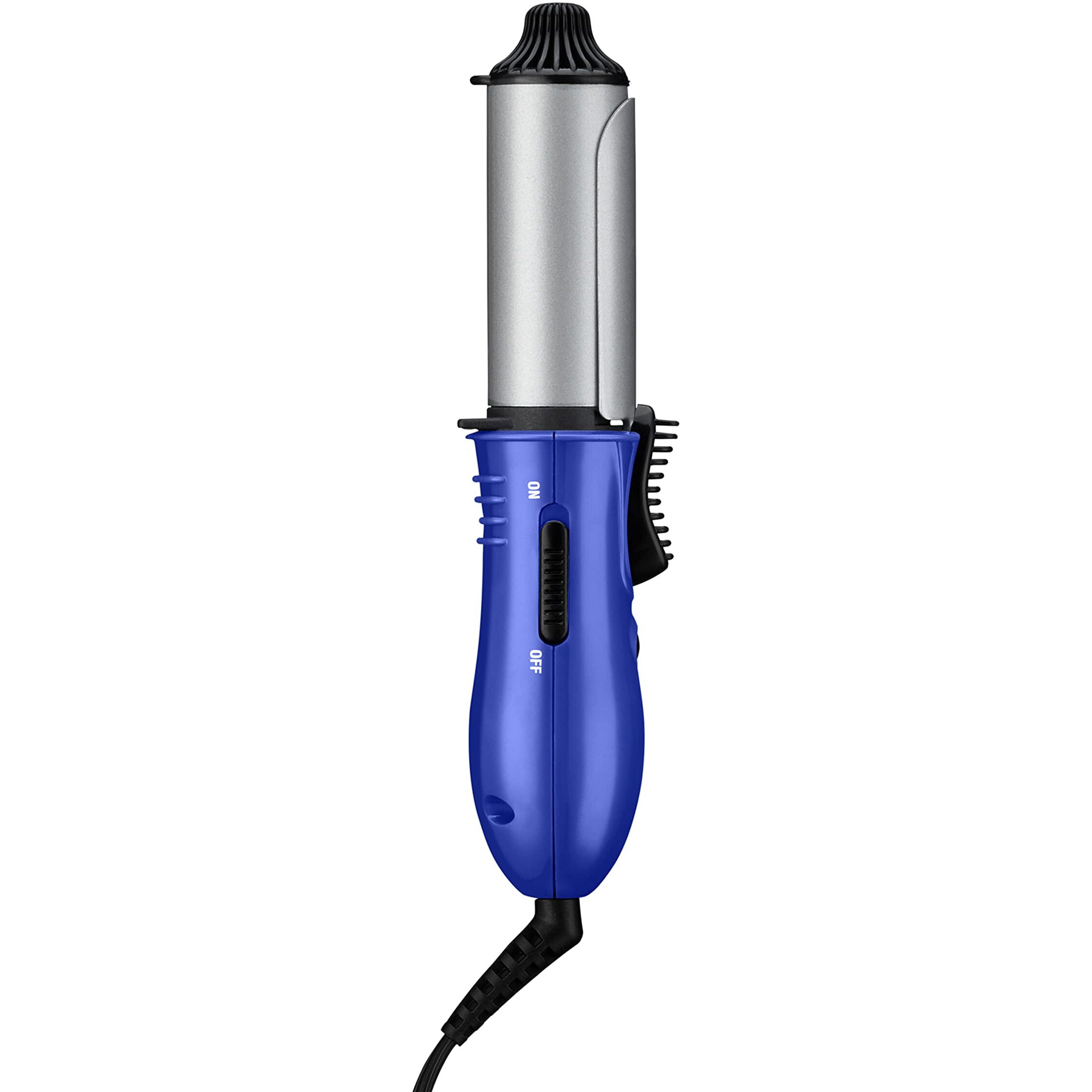 Conair Travel Curling Iron, Mini 1 Inch Ceramic Curling Iron In Blue By Travel Smart