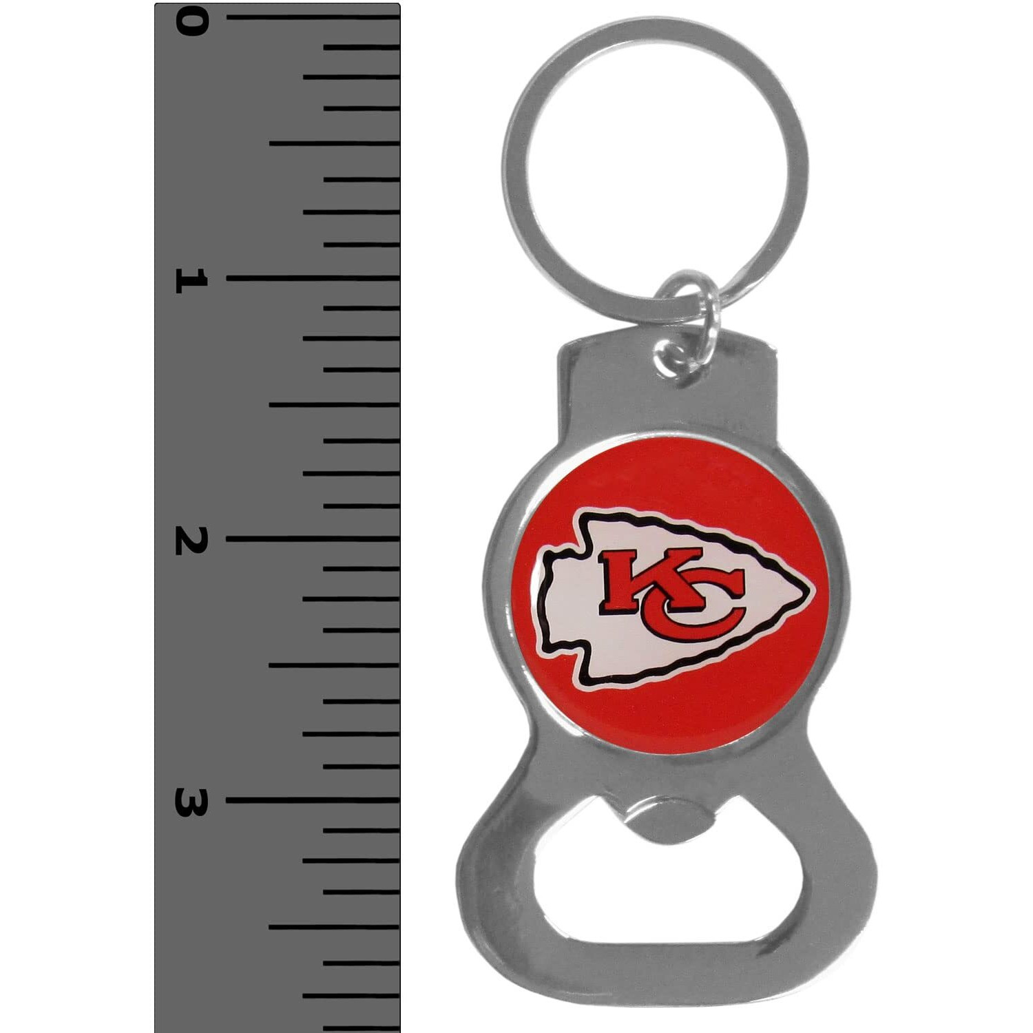 Nfl Siskiyou Sports Fan Shop Kansas City Chiefs Bottle Opener Key Chain One Size Team Color