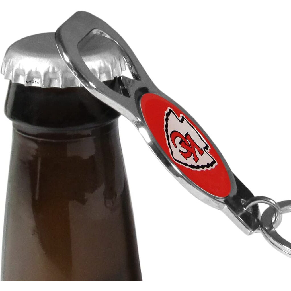 Nfl Siskiyou Sports Fan Shop Kansas City Chiefs Bottle Opener Key Chain One Size Team Color