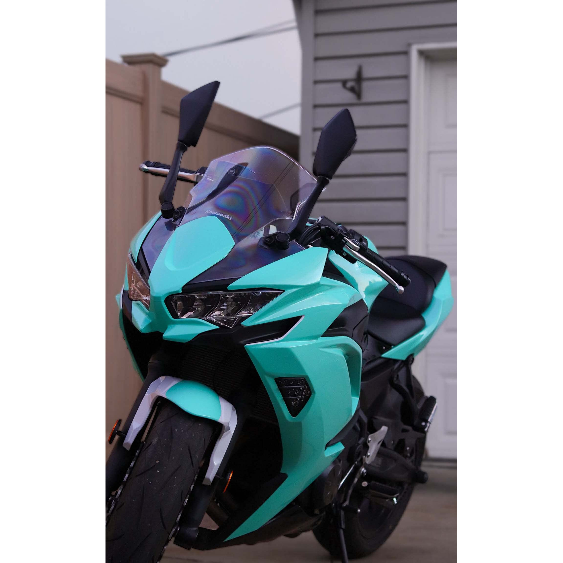 Vvivid+ Premium Vinyl Wrap Film (1.49Ft X 5Ft, Gloss Miami Teal)
